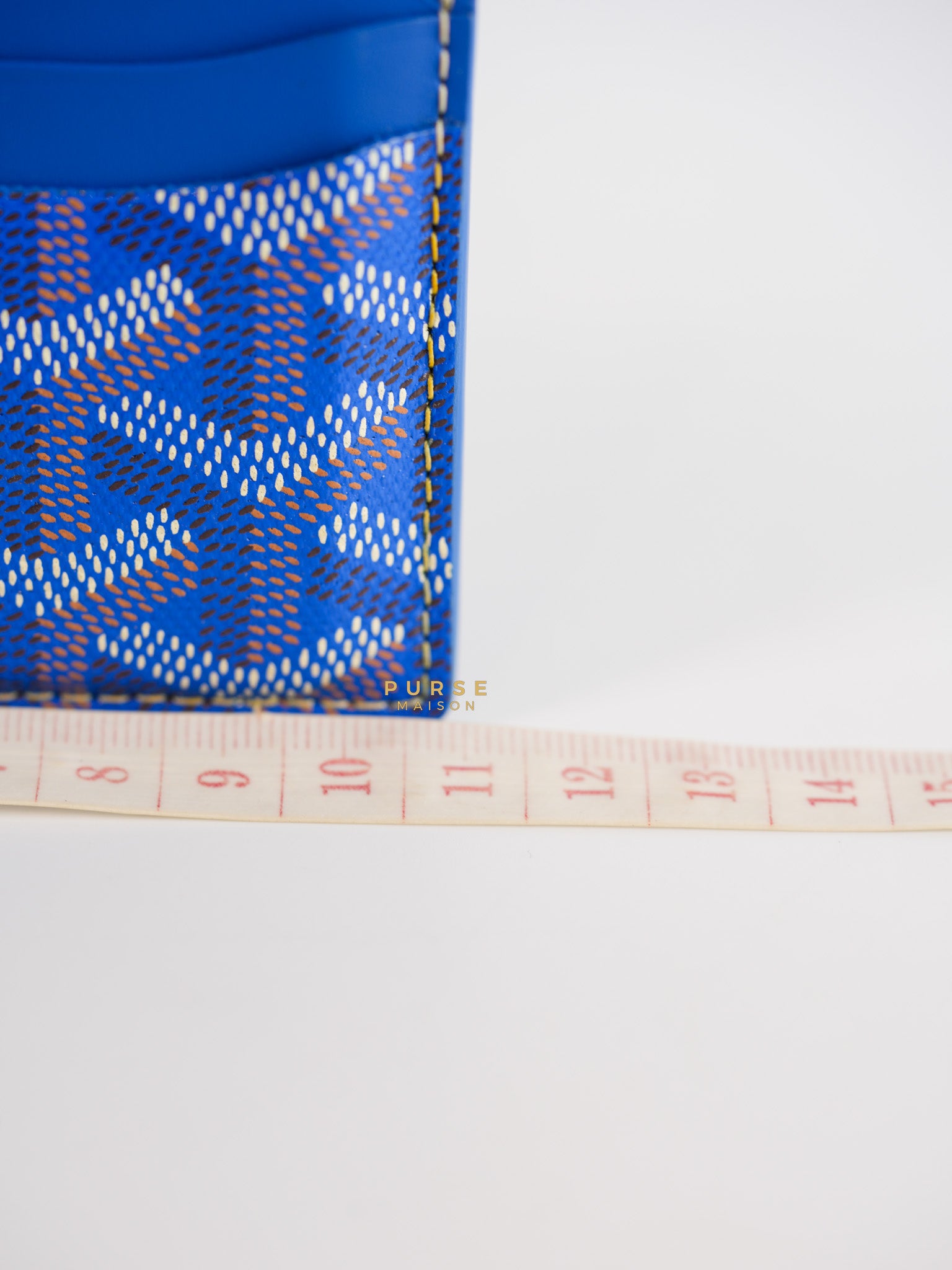 Saint Sulpice Card Holder Blue | Purse Maison Luxury Bags Shop