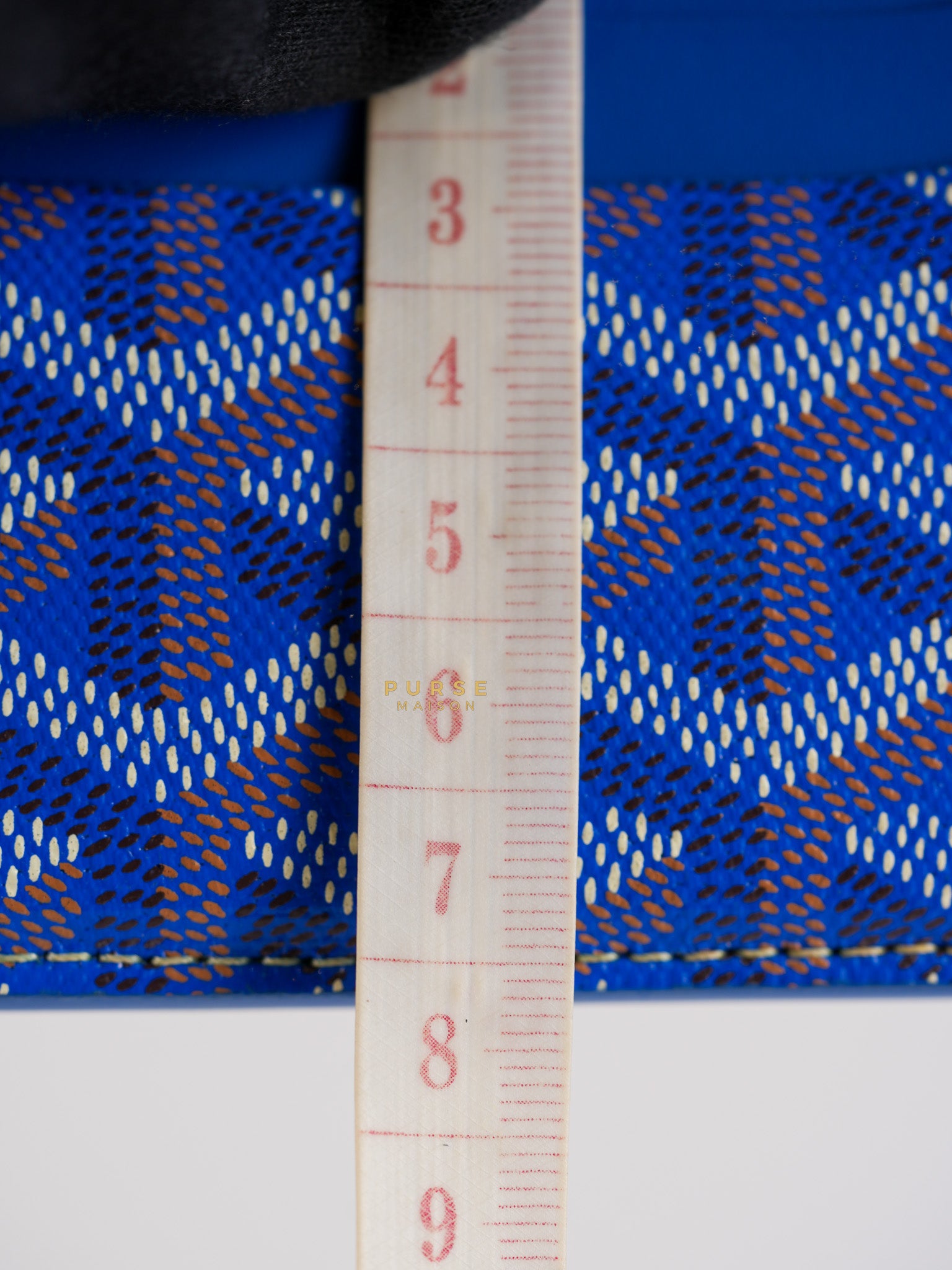 Saint Sulpice Card Holder Blue | Purse Maison Luxury Bags Shop