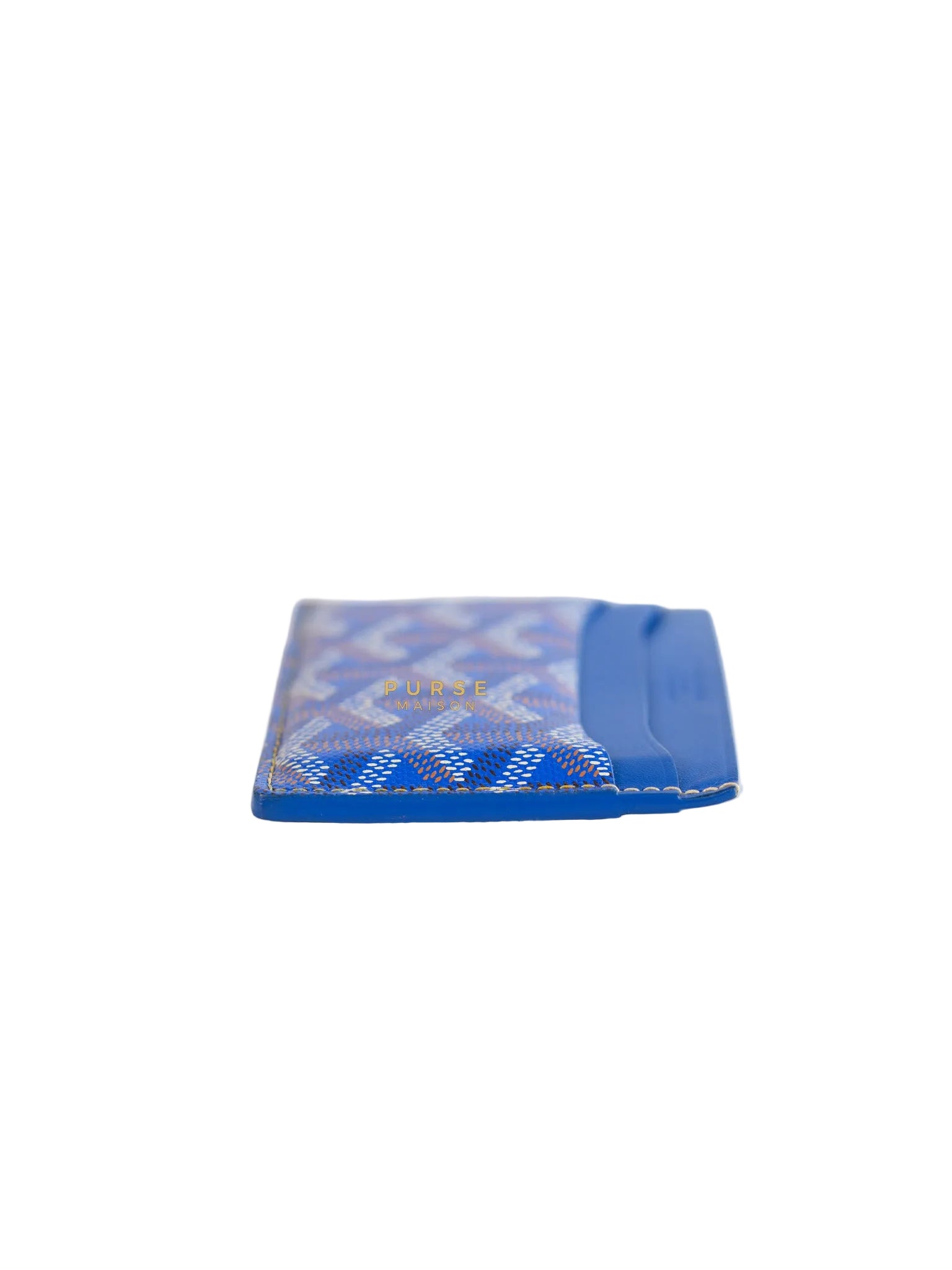 Saint Sulpice Card Holder Blue | Purse Maison Luxury Bags Shop