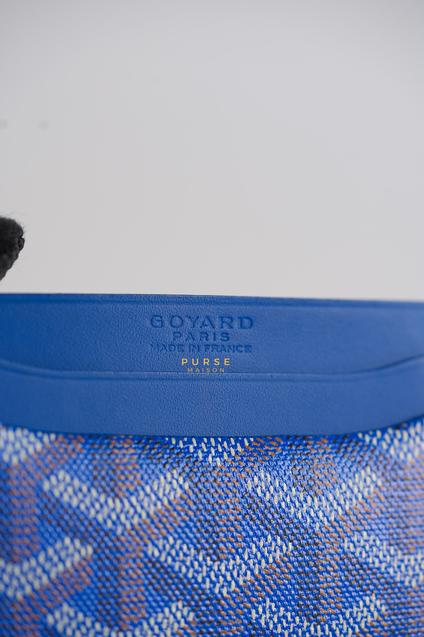 Saint Sulpice Card Holder Blue | Purse Maison Luxury Bags Shop