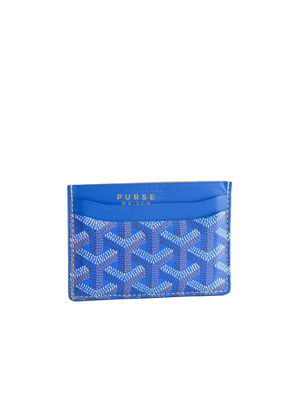 Saint Sulpice Card Holder Blue | Purse Maison Luxury Bags Shop