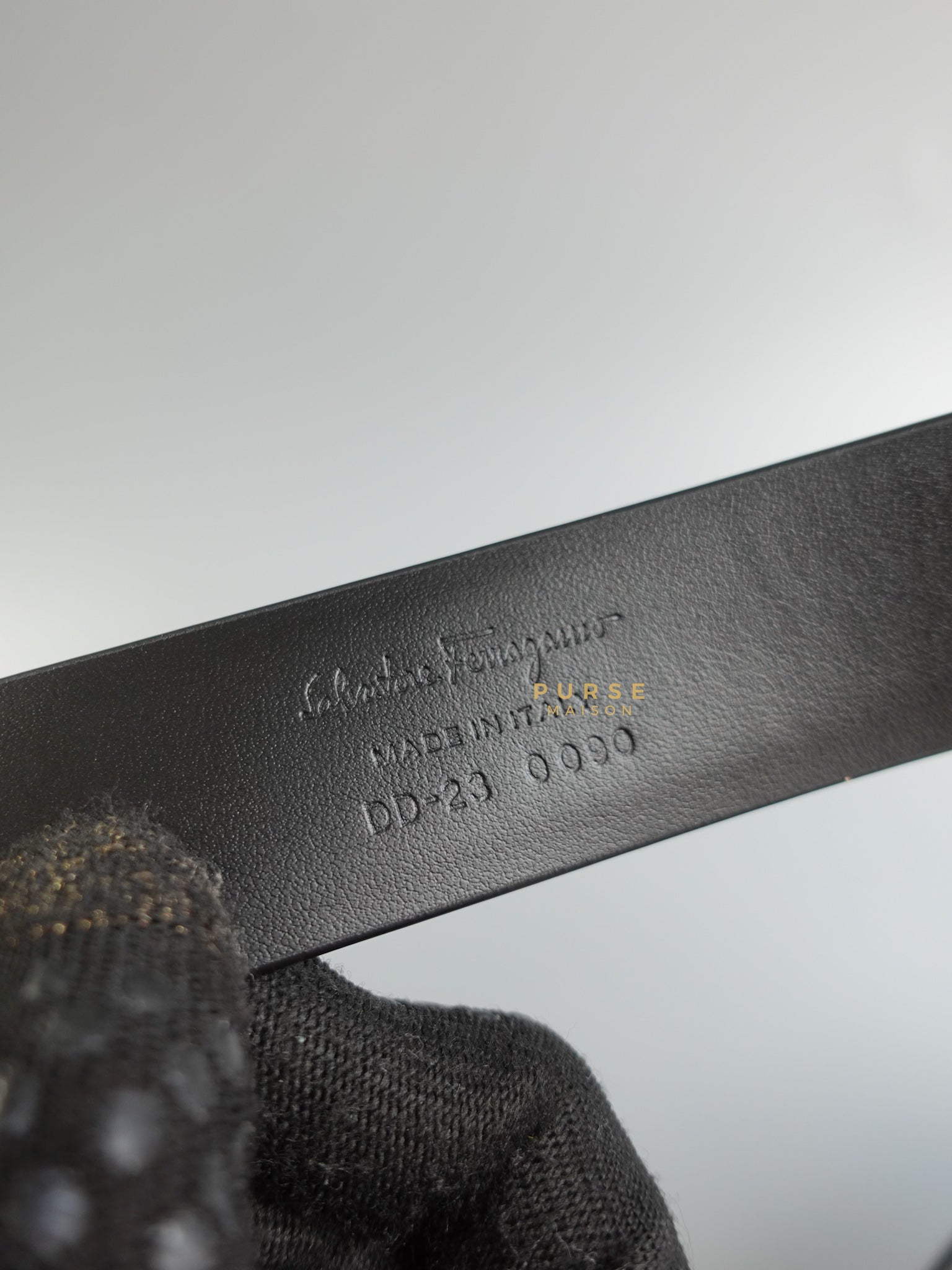 Salvatore Ferragamo Double Gancini Belt Size 95cm | Purse Maison Luxury Bags Shop