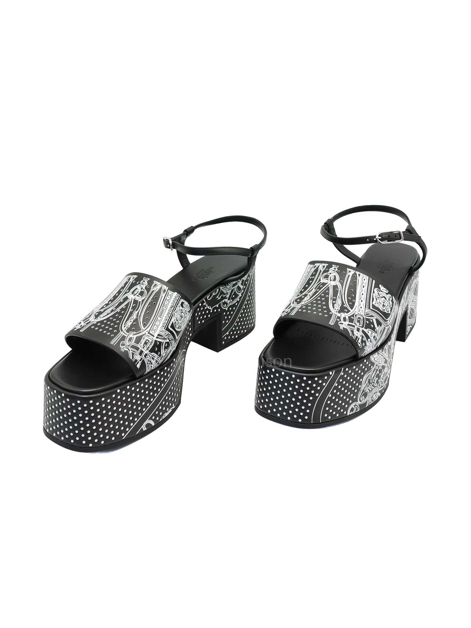 Sandales Femme Kervella 35 Vean Improme BDG Perfore Noir Size 40EU (25.5cm) | Purse Maison Luxury Bags Shop