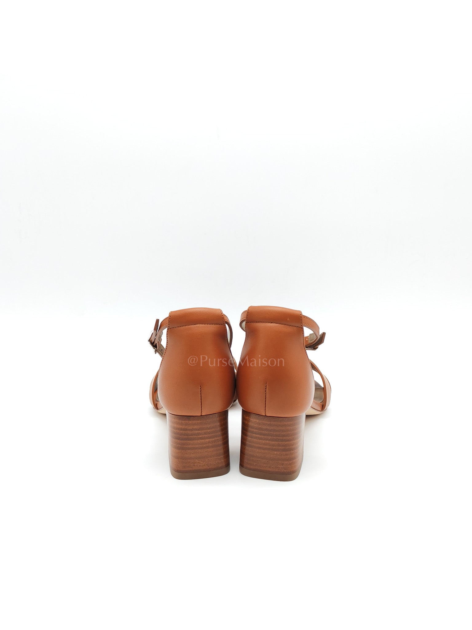 Encens 50 Sandals In Naturel Calfskin Leather EU 37 (23cm)