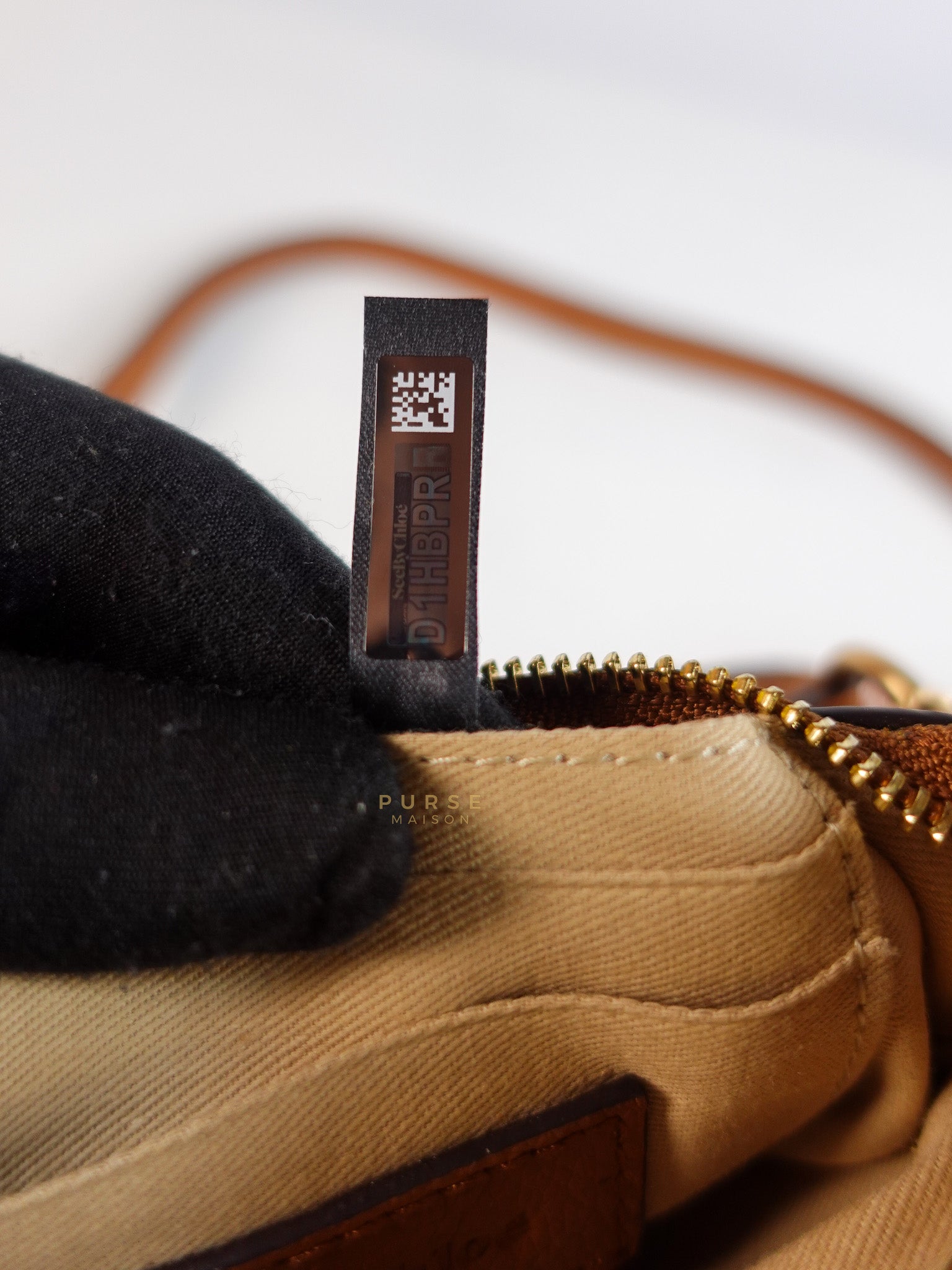 See By Chloe Joan Mini Shoulder Bag in Brown & Gold Hardware | Purse Maison Luxury Bags Shop