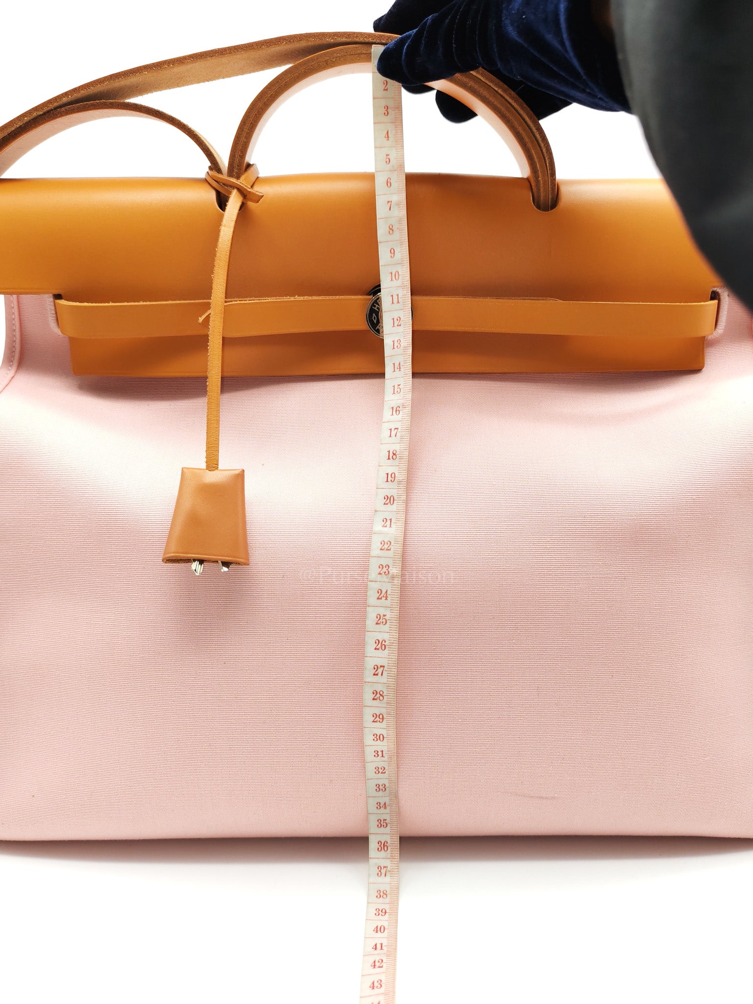 Herbag Zip 39 in Sakura Pink Palladium Hardware Stamp T(2016)