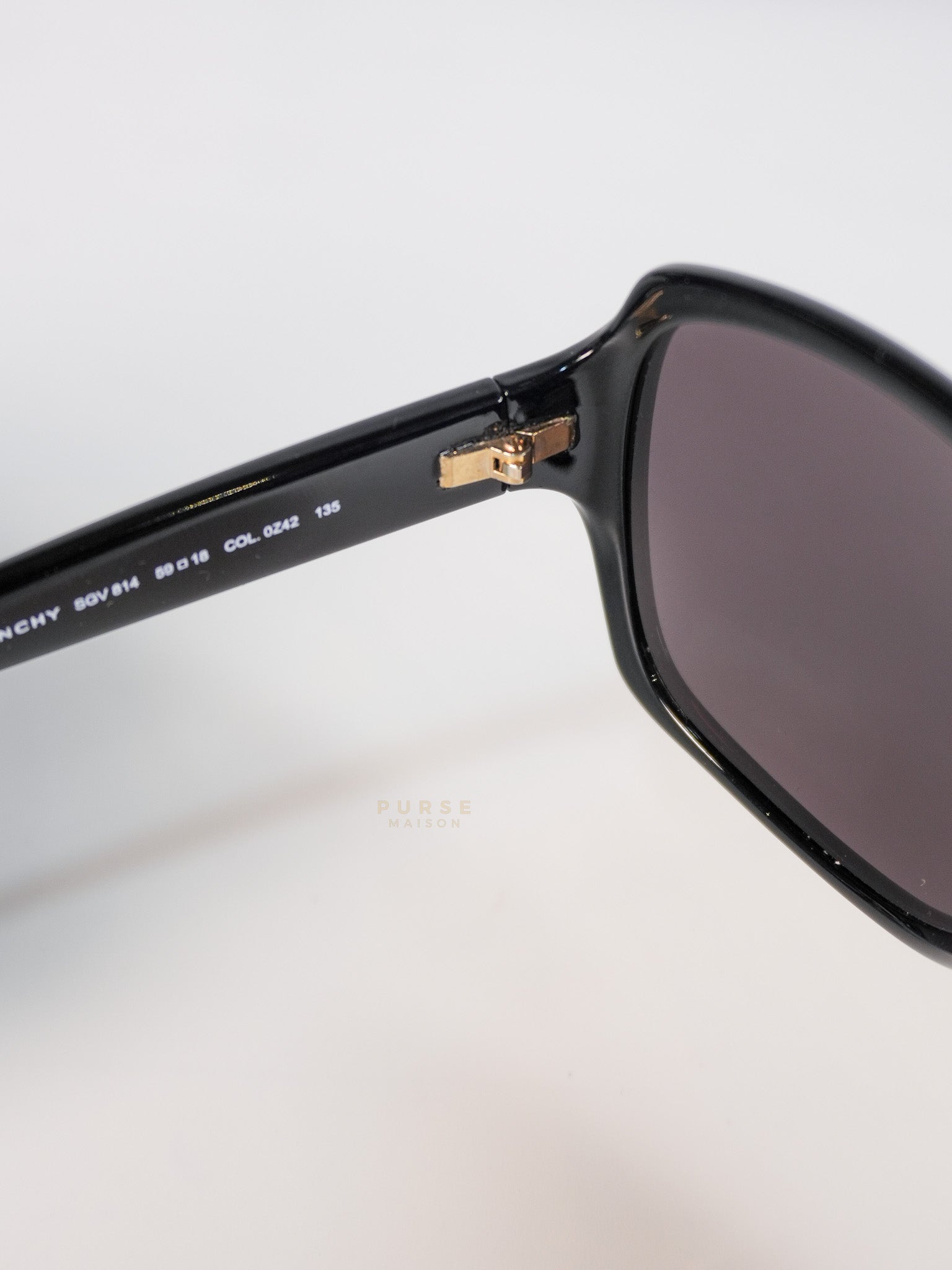 SGV 814 Black Sunglasses | Purse Maison Luxury Bags Shop