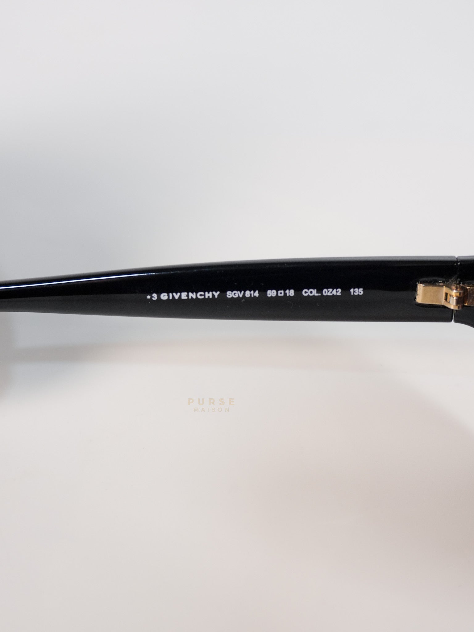 SGV 814 Black Sunglasses | Purse Maison Luxury Bags Shop