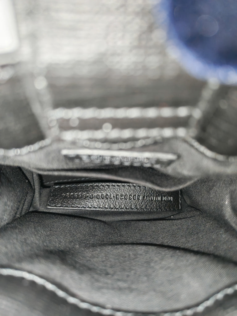 Shopping Phone Holder Bag Small in Black | Purse Maison Luxury Bags Shop