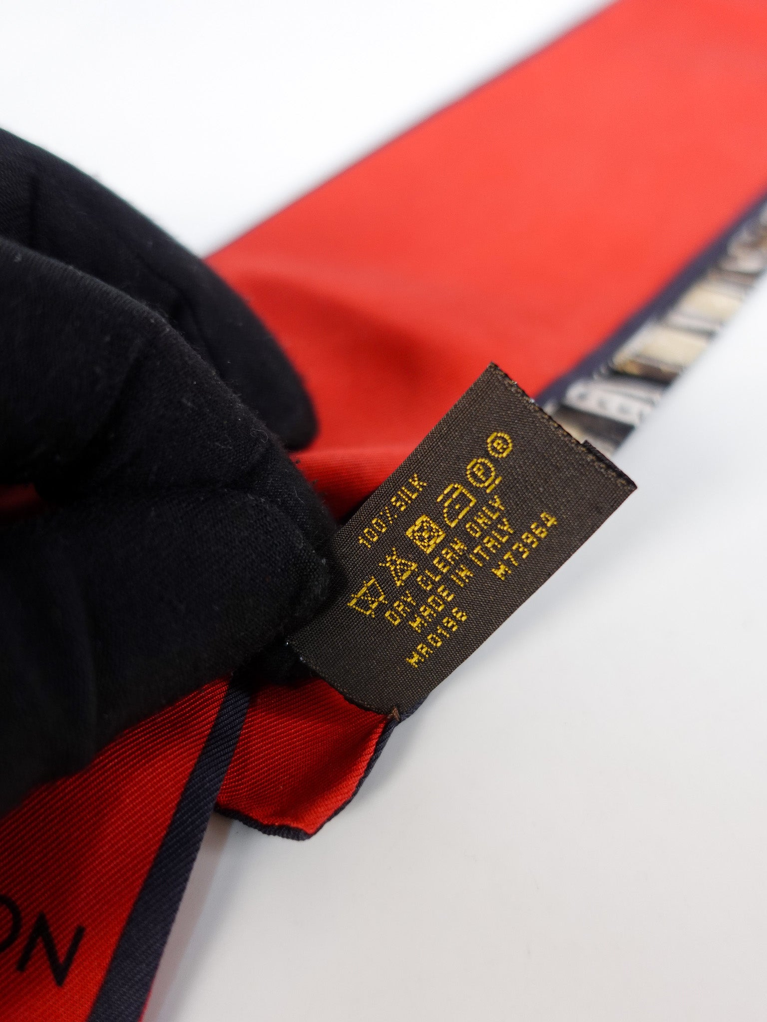 Silk Monogram Trunks Bandeau – Brown | Purse Maison Luxury Bags Shop