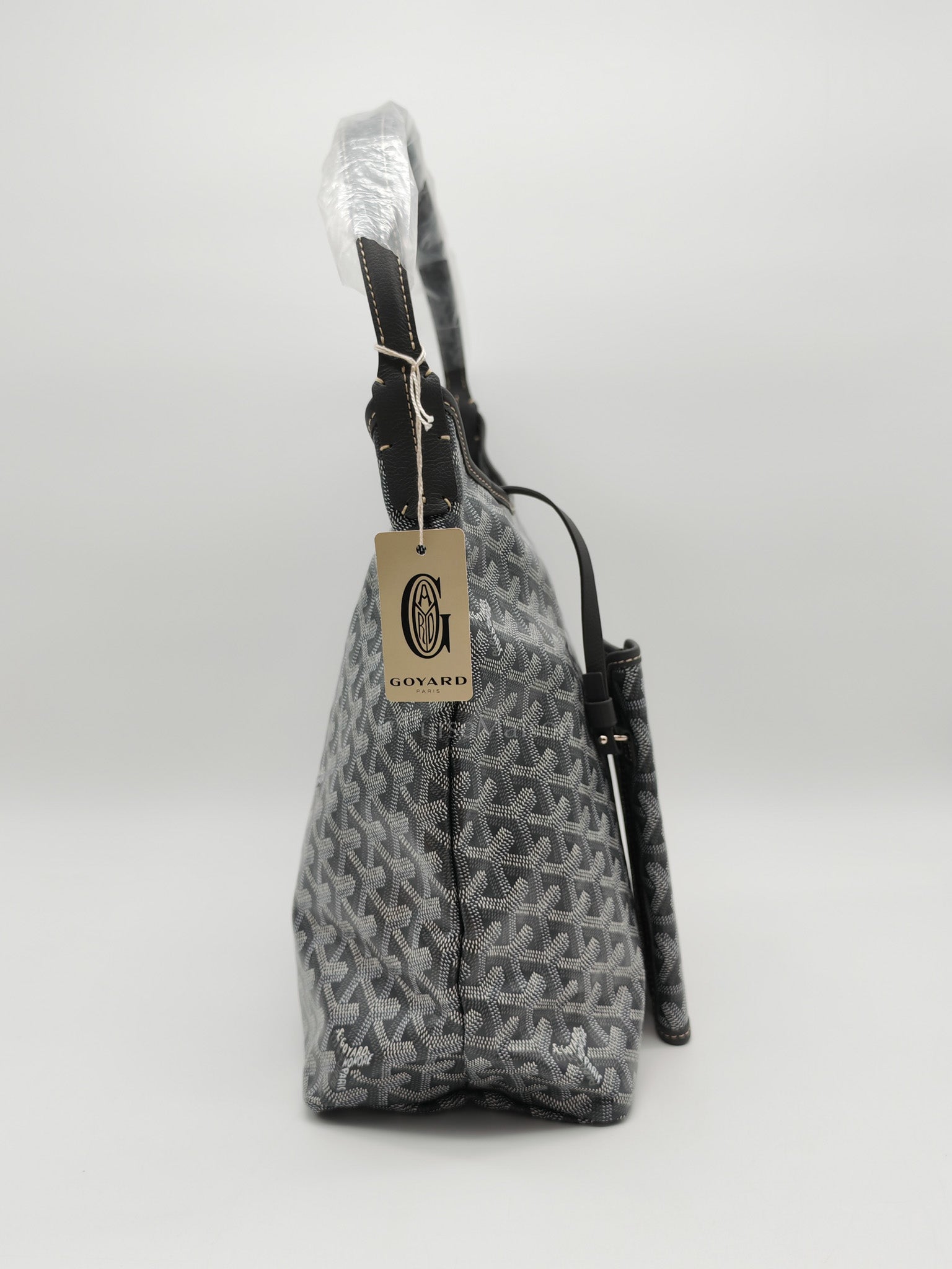 Boheme PM in Gray Goyardine Canvas Hobo Bag