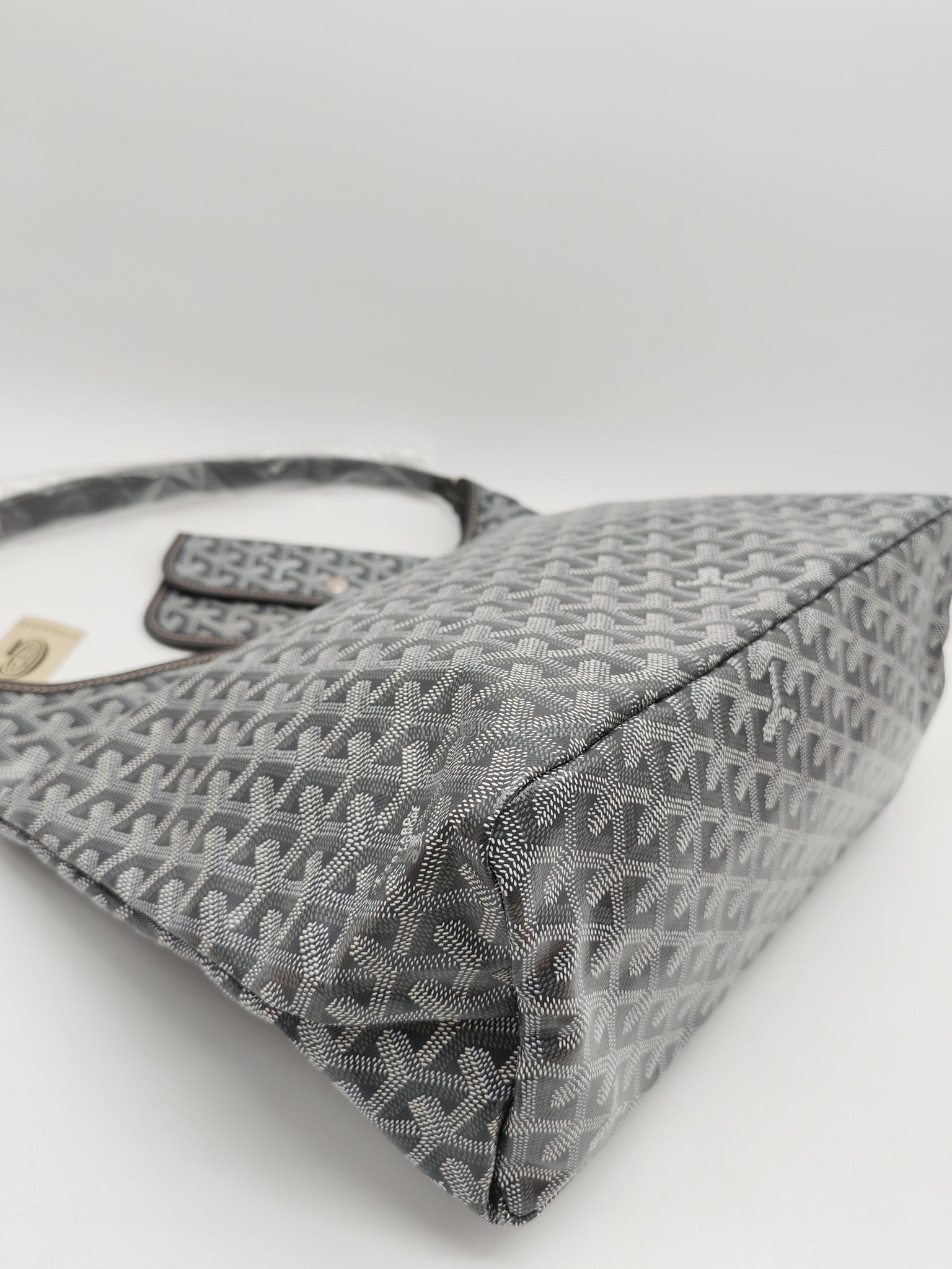 Boheme PM in Gray Goyardine Canvas Hobo Bag