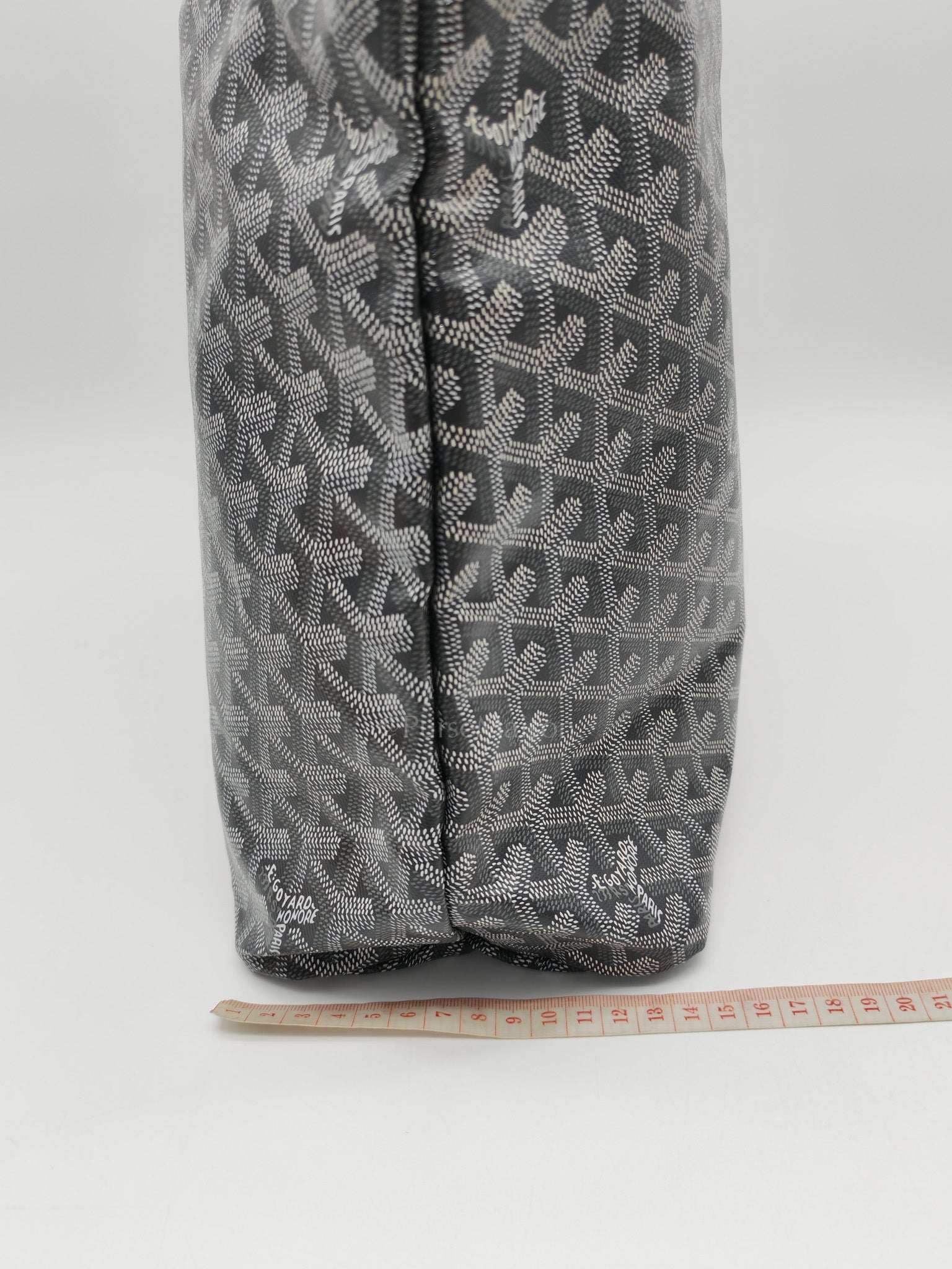 Boheme PM in Gray Goyardine Canvas Hobo Bag