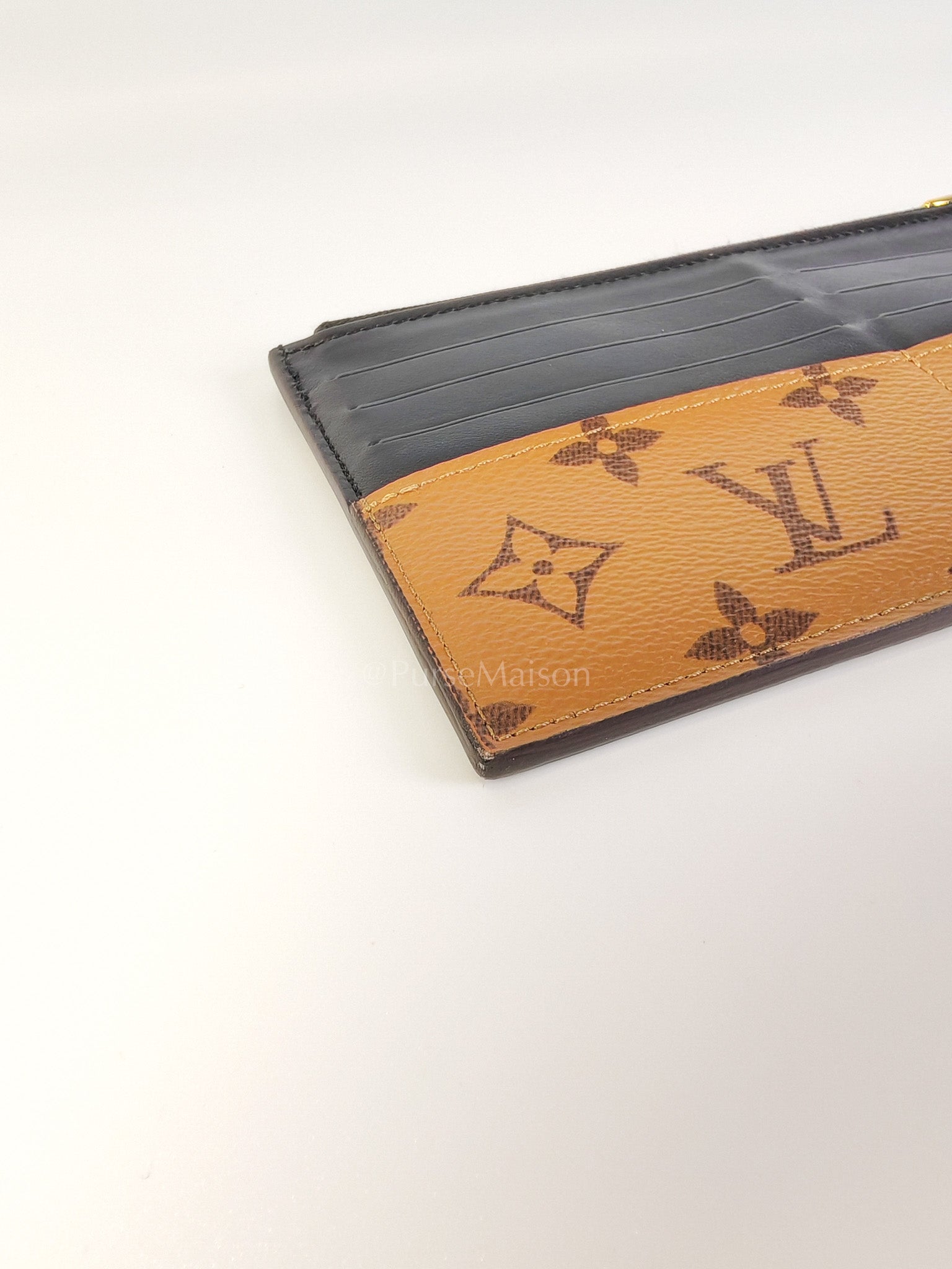 Slim Purse in Reverse Monogram Canvas (Date code: GI0241) | Purse Maison Luxury Bags Shop