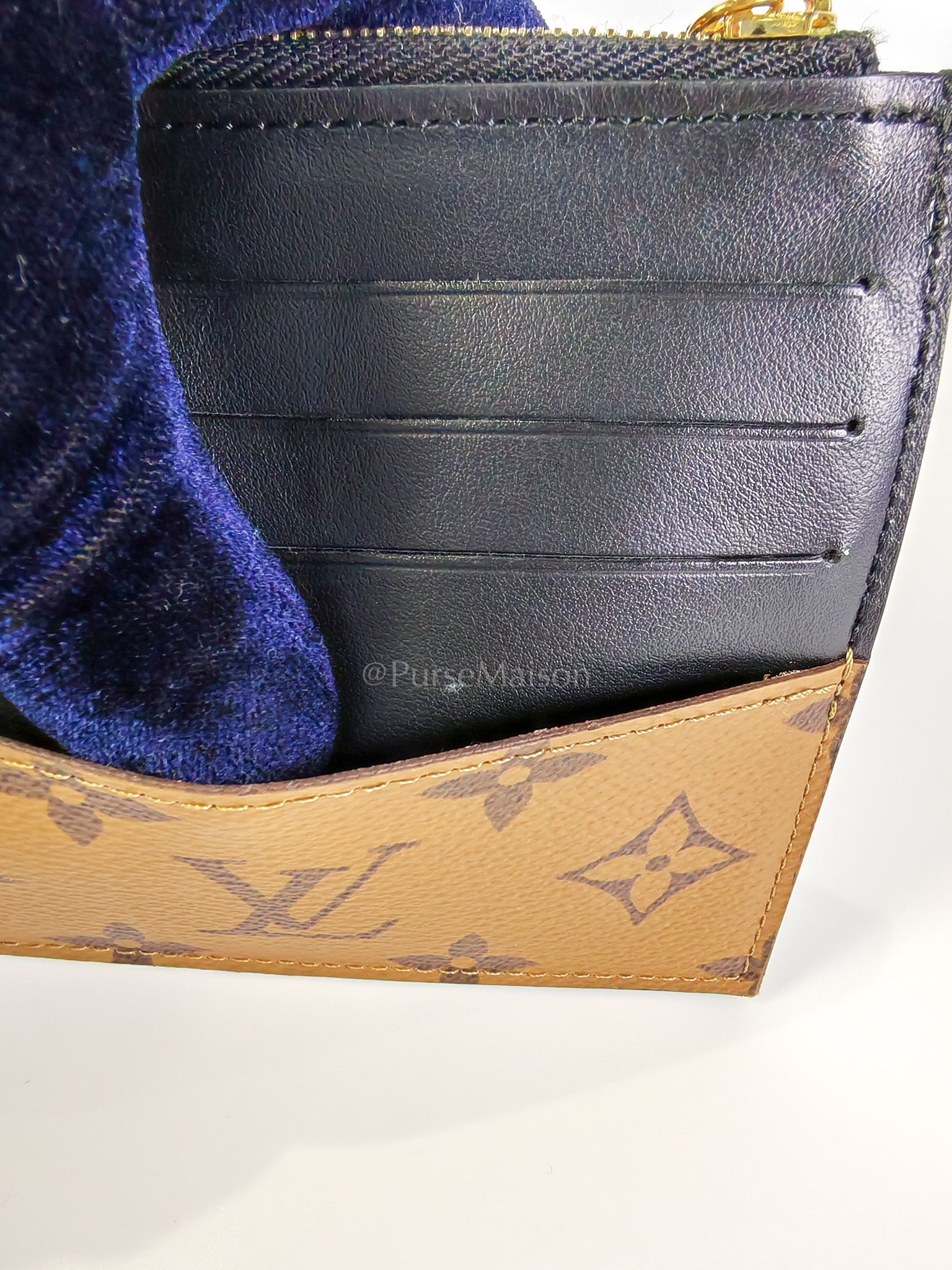 Slim Purse in Reverse Monogram Canvas (Date code: GI0241) | Purse Maison Luxury Bags Shop