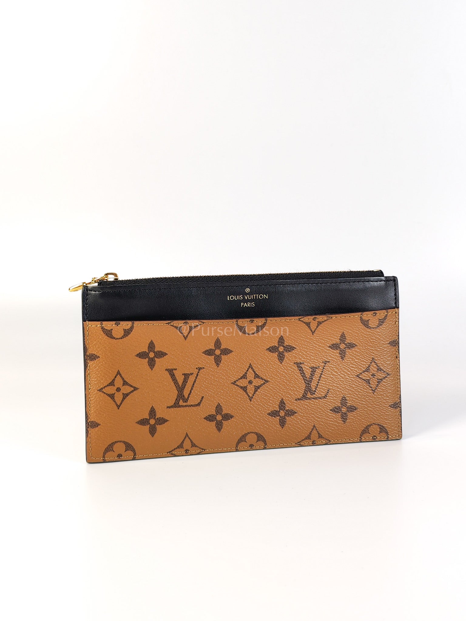 Slim Purse in Reverse Monogram Canvas (Date code: GI0241) | Purse Maison Luxury Bags Shop
