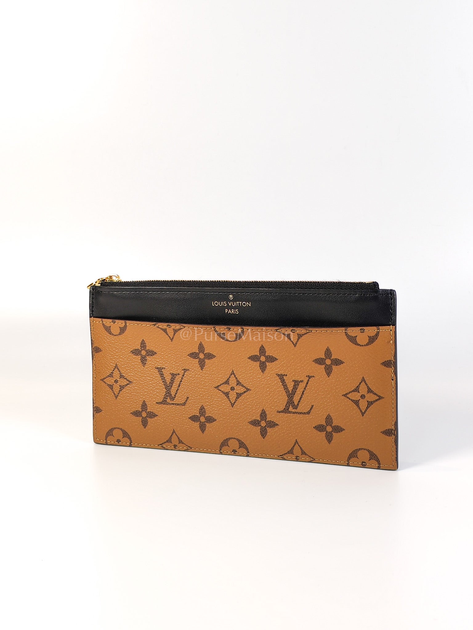 Slim Purse in Reverse Monogram Canvas (Date code: GI0241) | Purse Maison Luxury Bags Shop