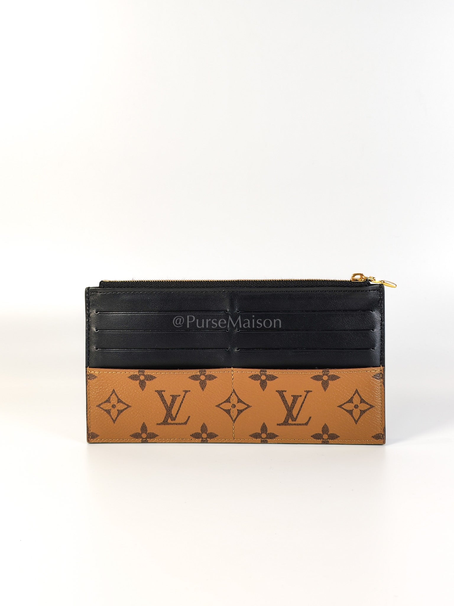 Slim Purse in Reverse Monogram Canvas (Date code: GI0241) | Purse Maison Luxury Bags Shop