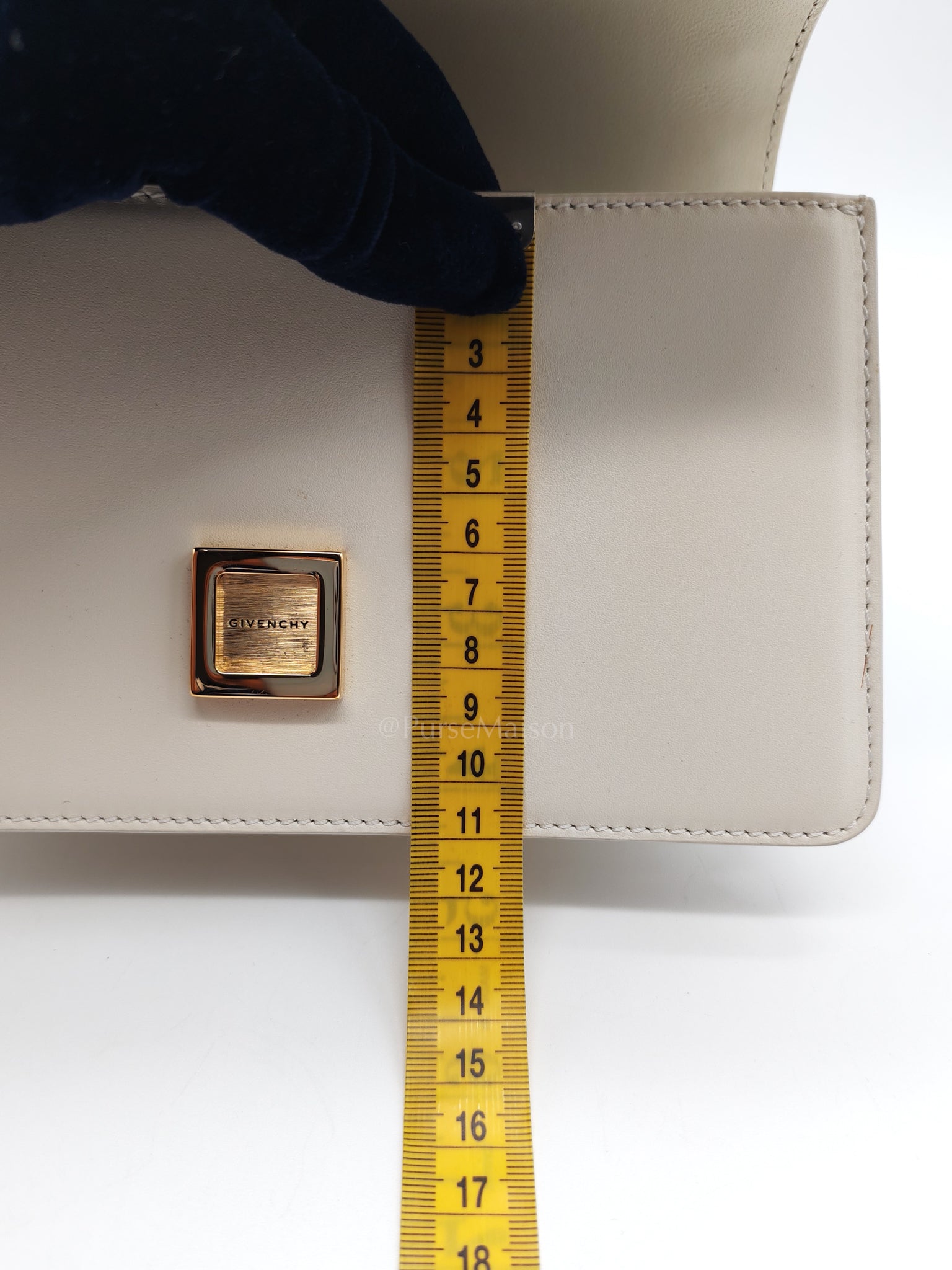 Small 4G Sliding Chain Ivory White Shoulder Bag | Purse Maison Luxury Bags Shop