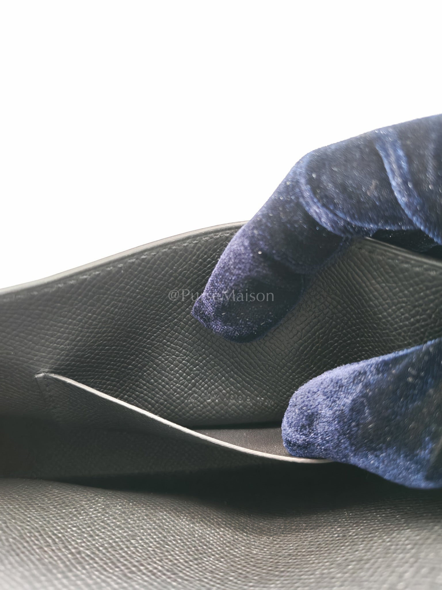 Snap Wallet in Noir/Black Epsom Leather Palladium Hardware Stamp K(2025) | Purse Maison Luxury Bags Shop