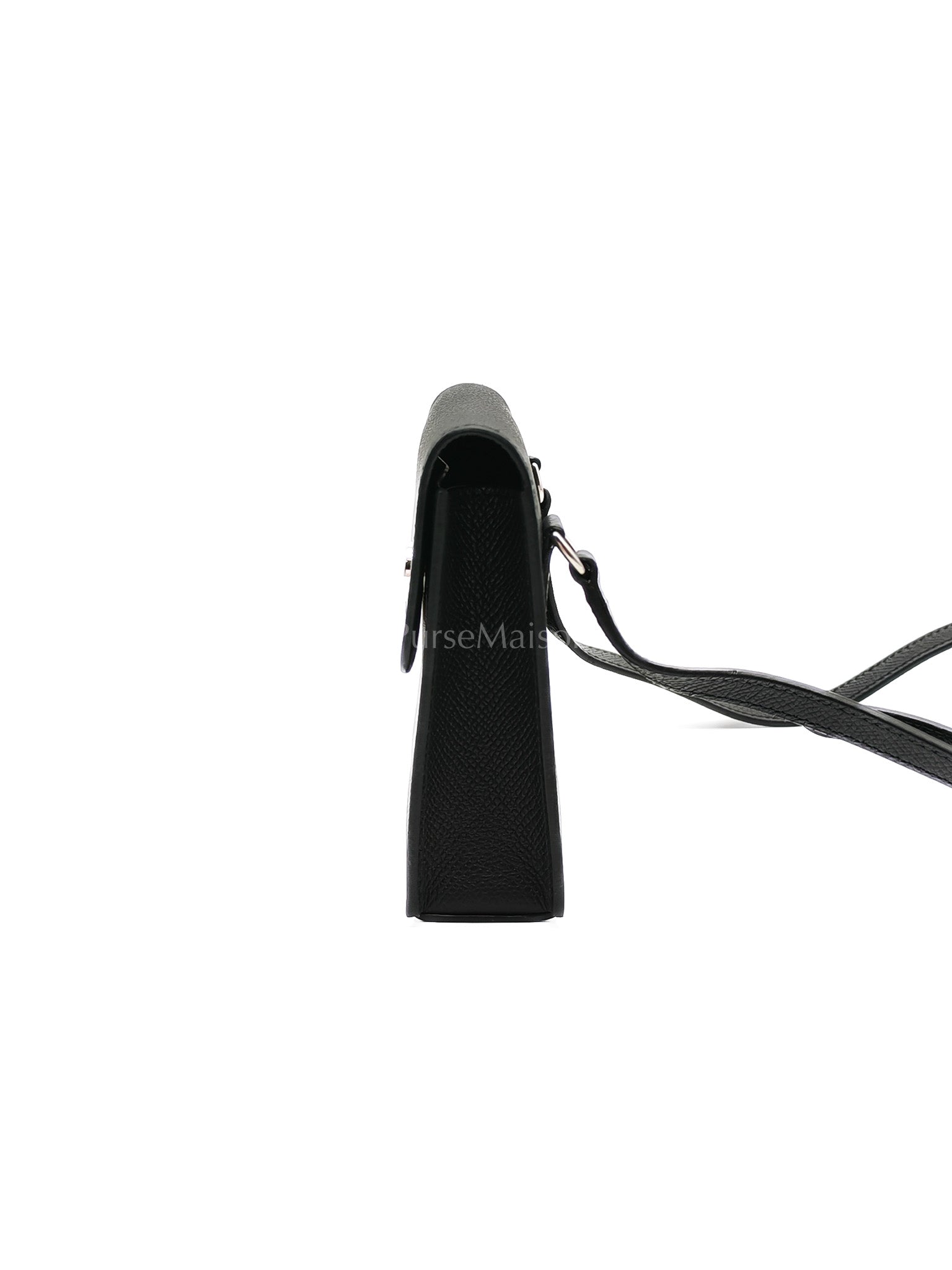 Snap Wallet in Noir/Black Epsom Leather Palladium Hardware Stamp K(2025) | Purse Maison Luxury Bags Shop