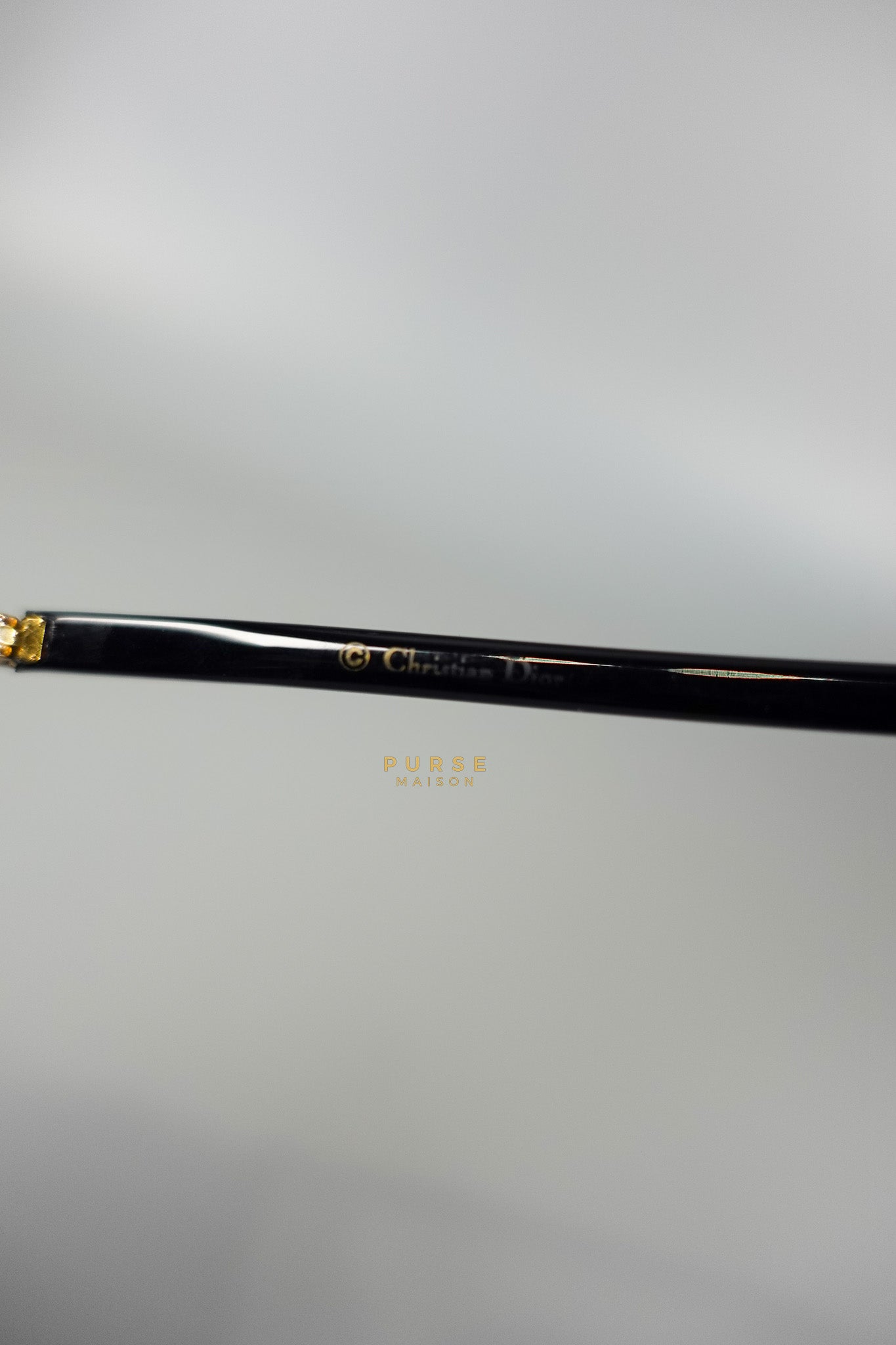 So Real S Aviator Sunglasses Studded Acetate and Metal Gold | Purse Maison Luxury Bags Shop