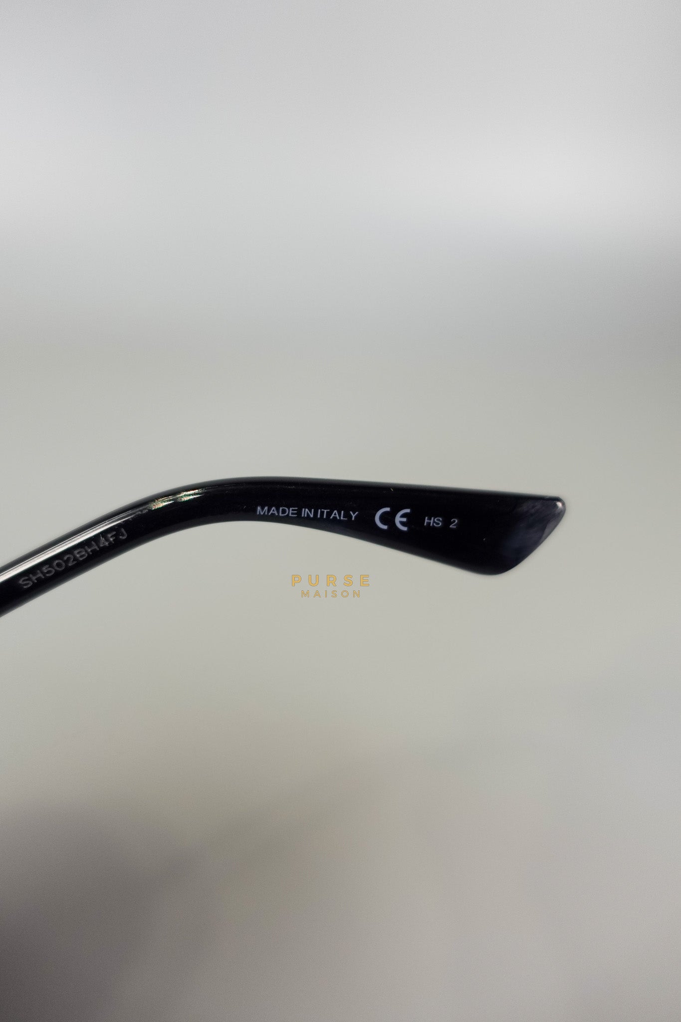 So Real S Aviator Sunglasses Studded Acetate and Metal Gold | Purse Maison Luxury Bags Shop