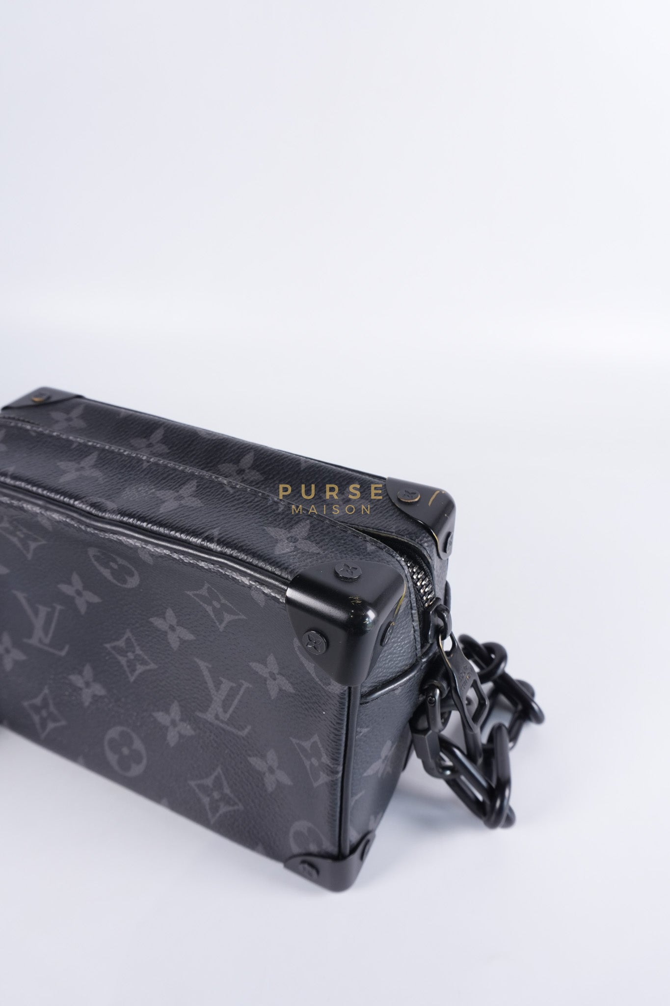 Soft Trunk Mini in Eclipse Monogram Canvas (Date Code: FL4199) | Purse Maison Luxury Bags Shop