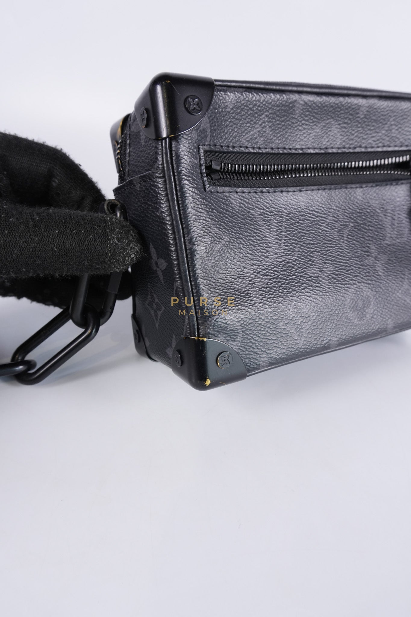 Soft Trunk Mini in Eclipse Monogram Canvas (Date Code: FL4199) | Purse Maison Luxury Bags Shop