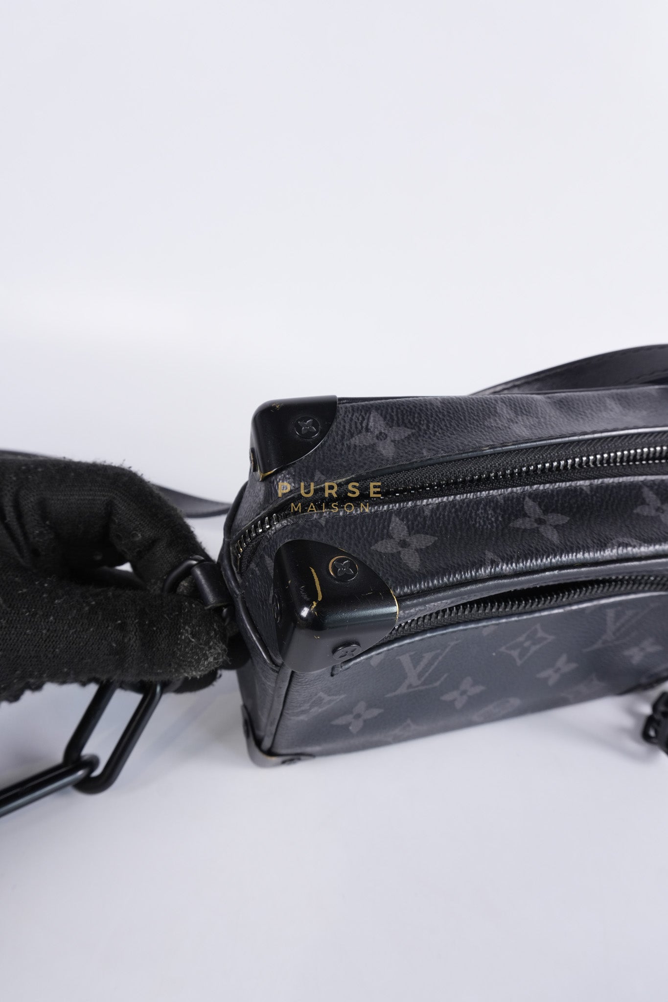 Soft Trunk Mini in Eclipse Monogram Canvas (Date Code: FL4199) | Purse Maison Luxury Bags Shop