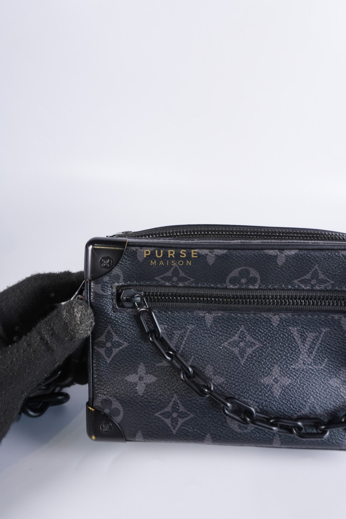 Soft Trunk Mini in Eclipse Monogram Canvas (Date Code: FL4199) | Purse Maison Luxury Bags Shop