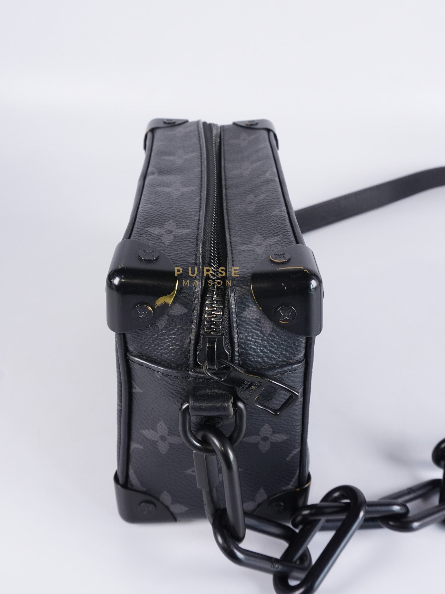 Soft Trunk Mini in Eclipse Monogram Canvas (Date Code: FL4199) | Purse Maison Luxury Bags Shop