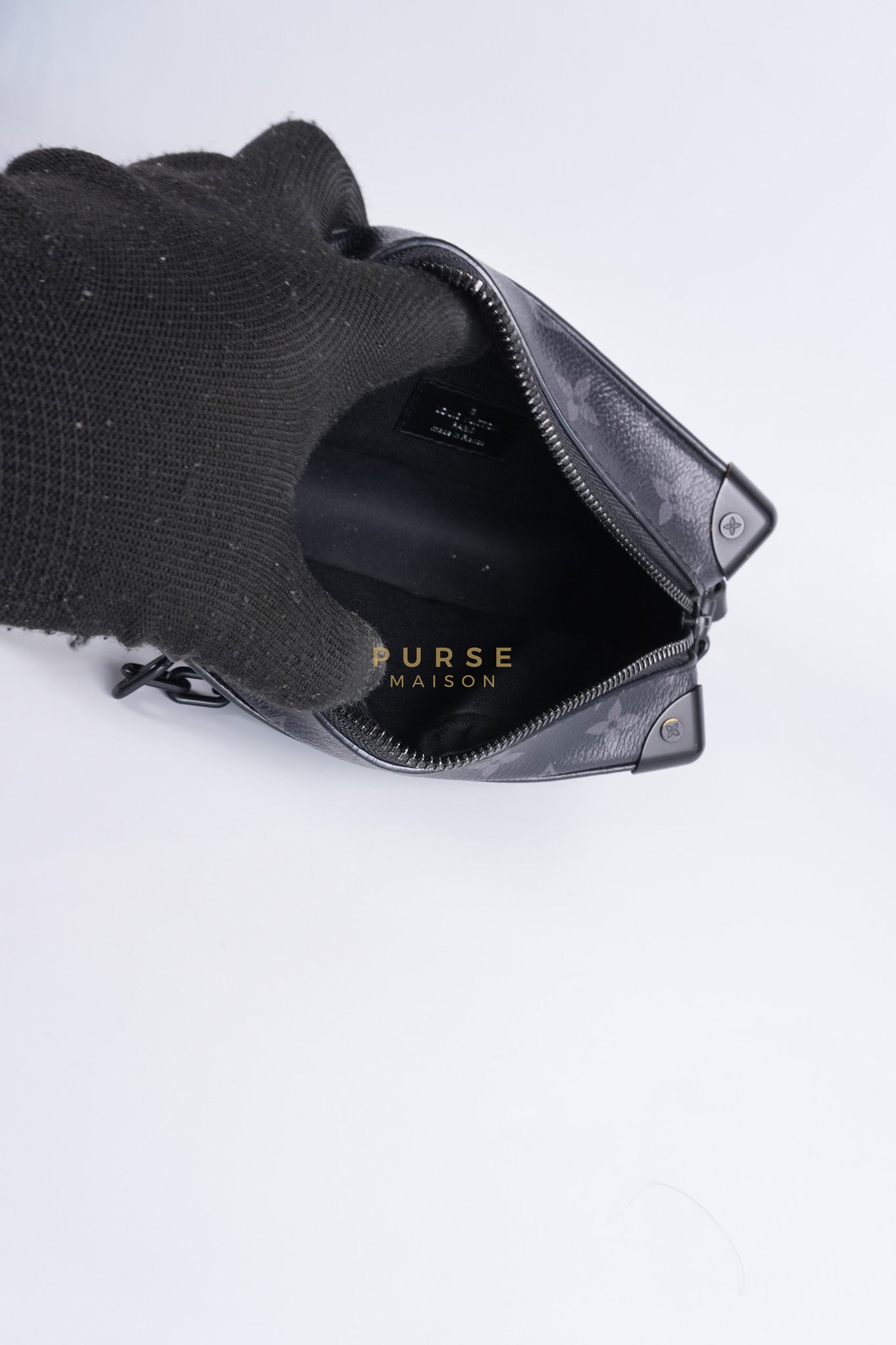 Soft Trunk Mini in Eclipse Monogram Canvas (Date Code: FL4199) | Purse Maison Luxury Bags Shop