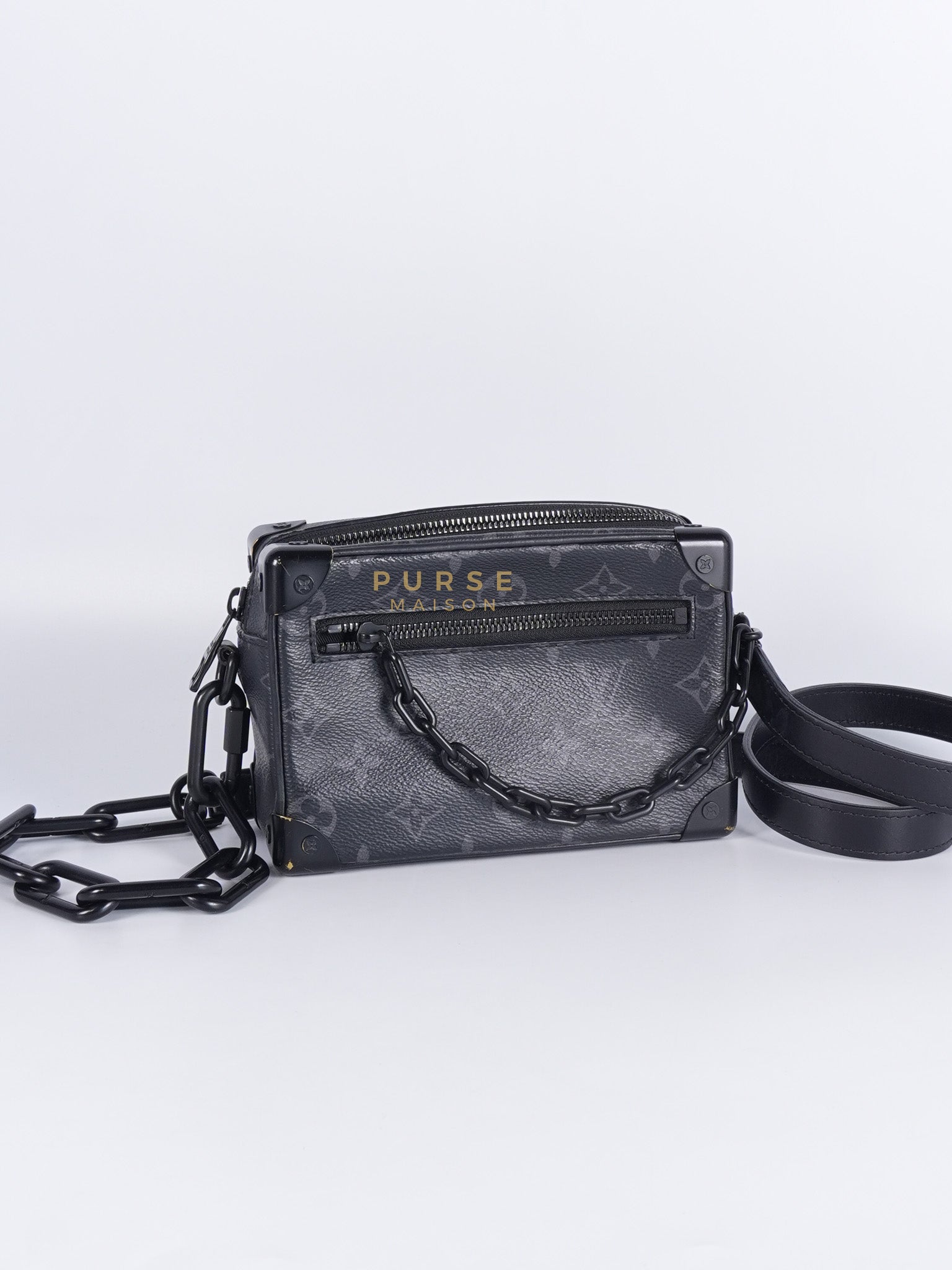 Soft Trunk Mini in Eclipse Monogram Canvas (Date Code: FL4199) | Purse Maison Luxury Bags Shop