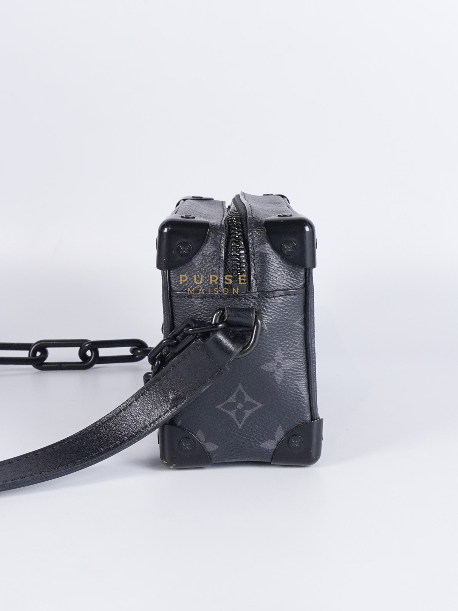 Soft Trunk Mini in Eclipse Monogram Canvas (Date Code: FL4199) | Purse Maison Luxury Bags Shop