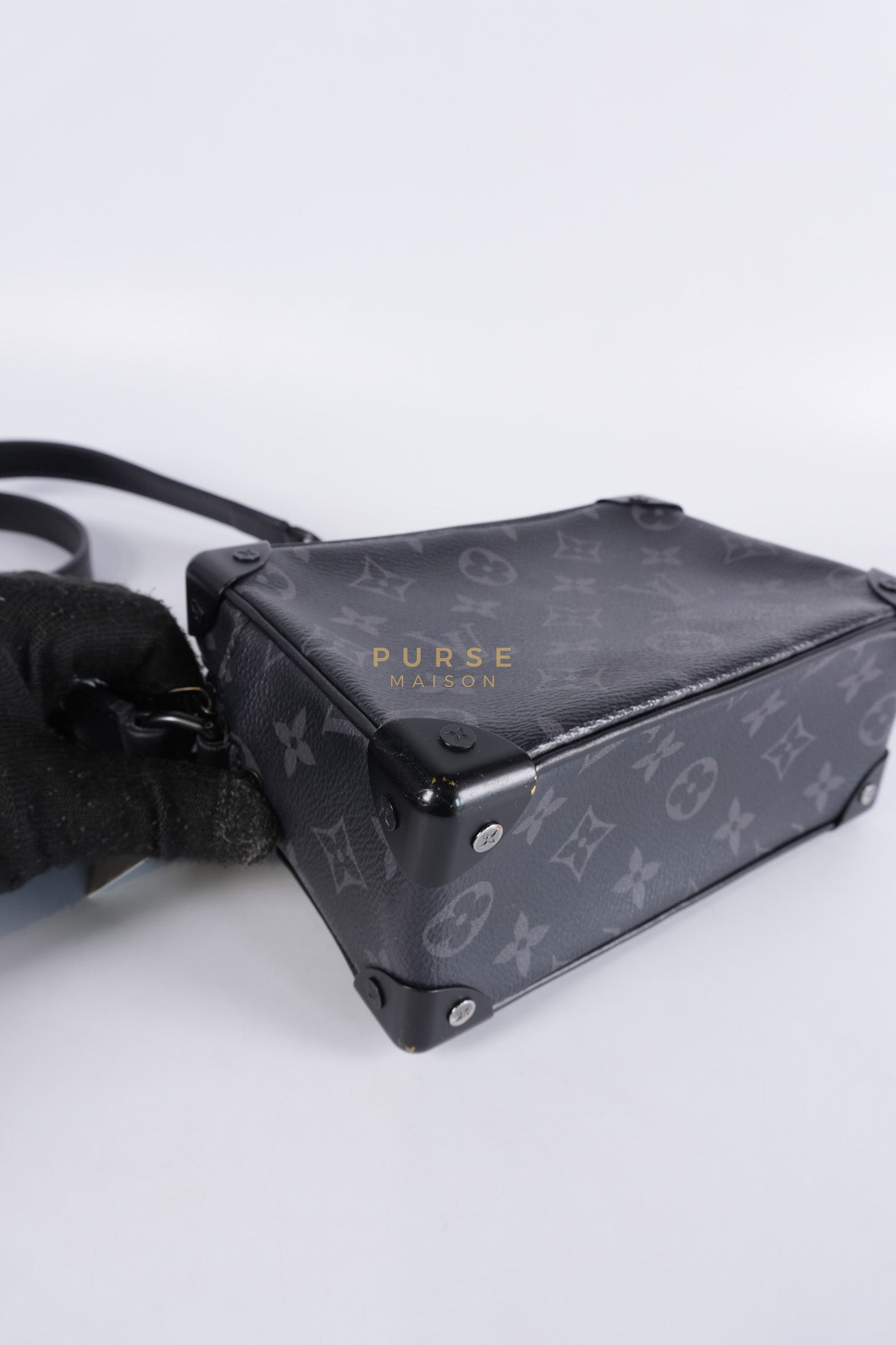 Soft Trunk Mini in Eclipse Monogram Canvas (Date Code: FL4199) | Purse Maison Luxury Bags Shop