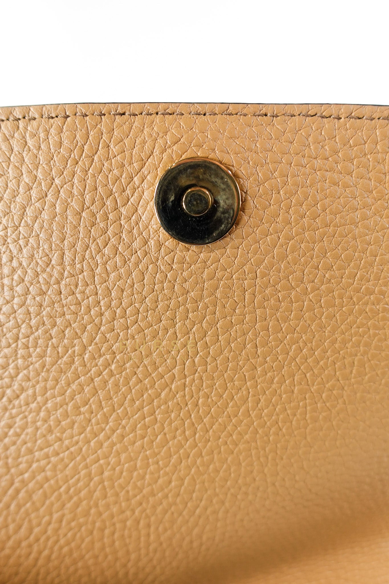 Soho Disco Long Flap Sling Tassel Bag in Beige | Purse Maison Luxury Bags Shop