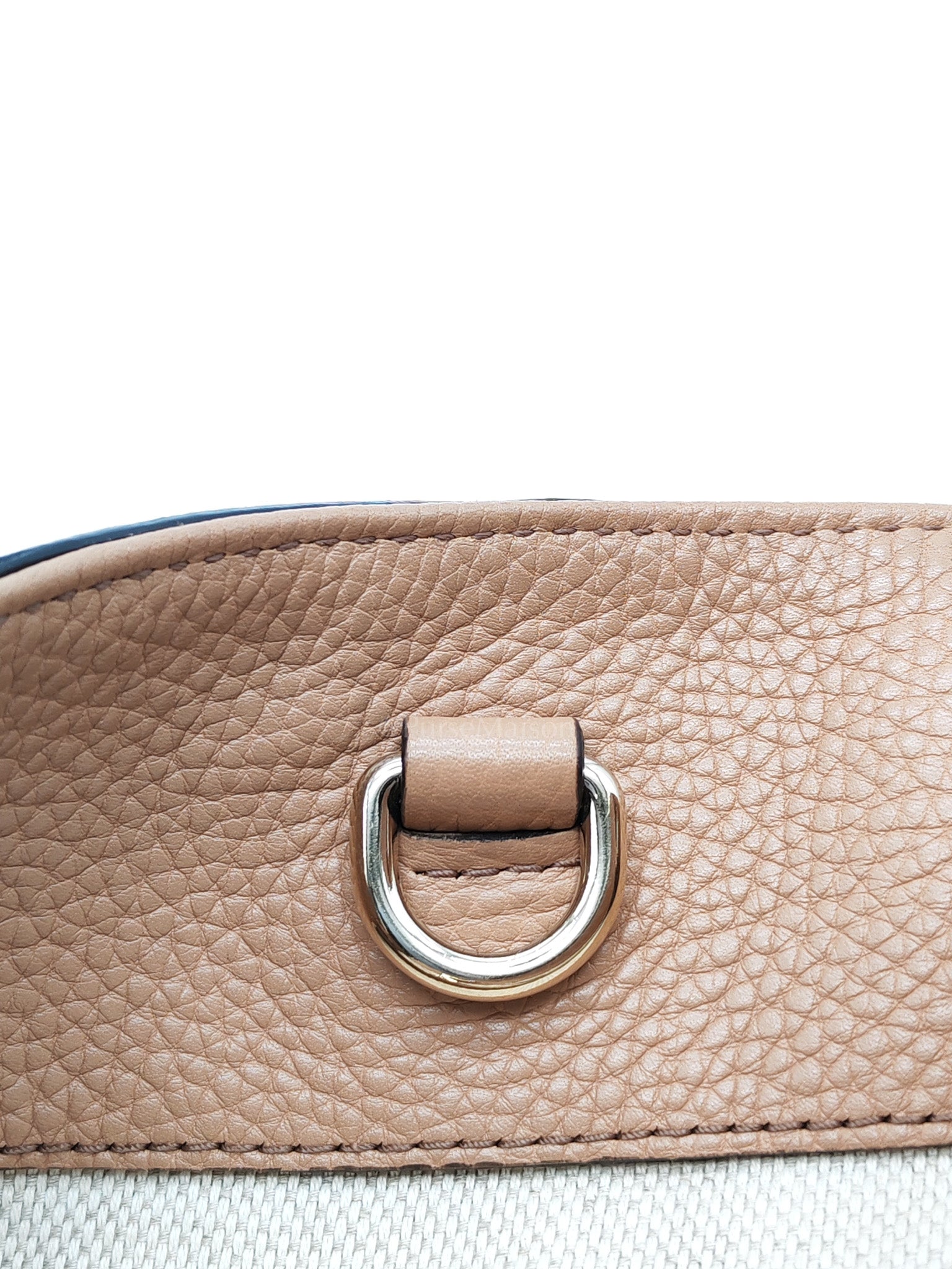 Soho in Beige Grained Calfskin Leather Totebag | Purse Maison Luxury Bags Shop