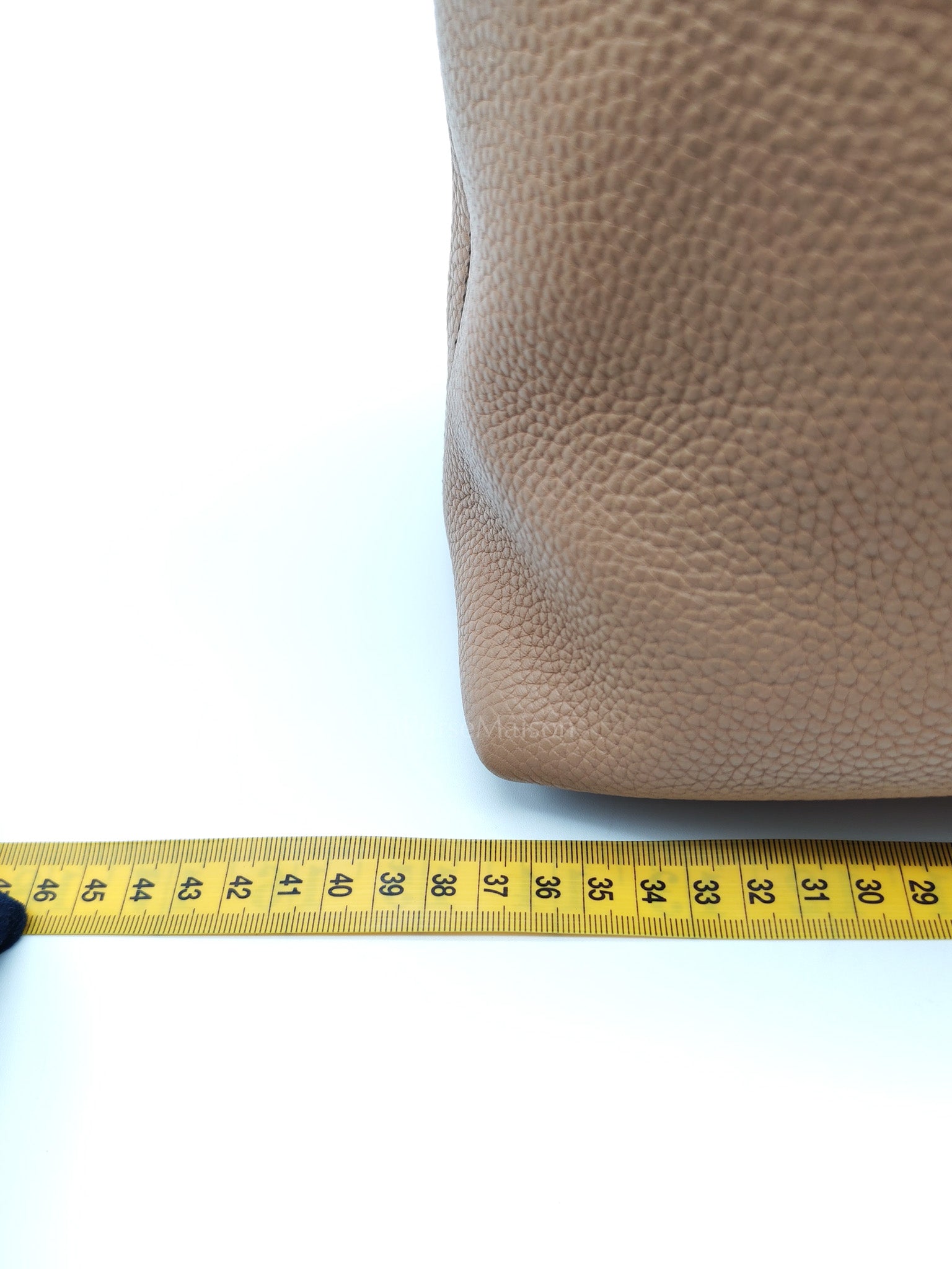 Soho in Beige Grained Calfskin Leather Totebag | Purse Maison Luxury Bags Shop