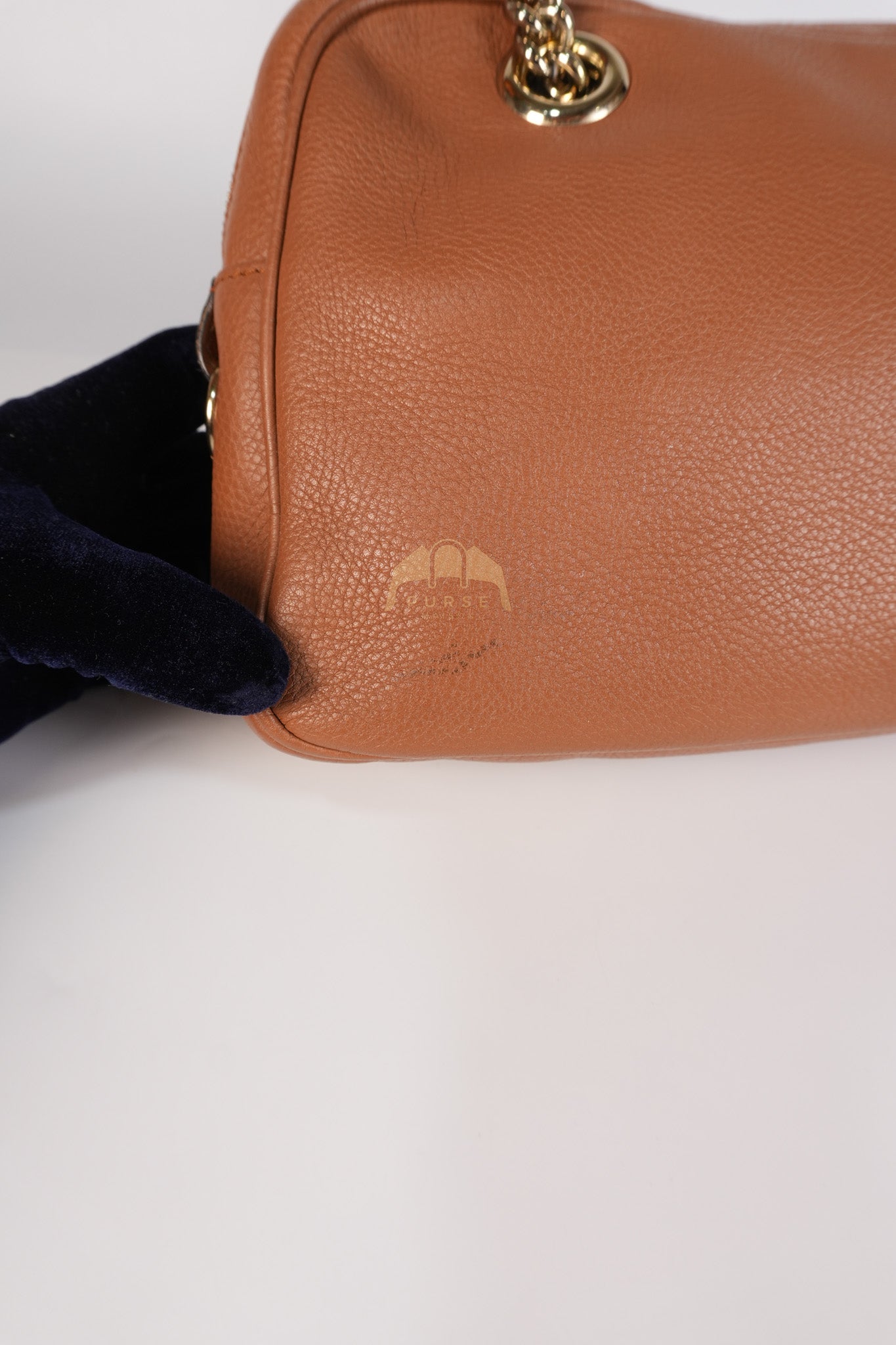 Soho Tassel Chain Bag Interlocking G in Brown | Purse Maison Luxury Bags Shop