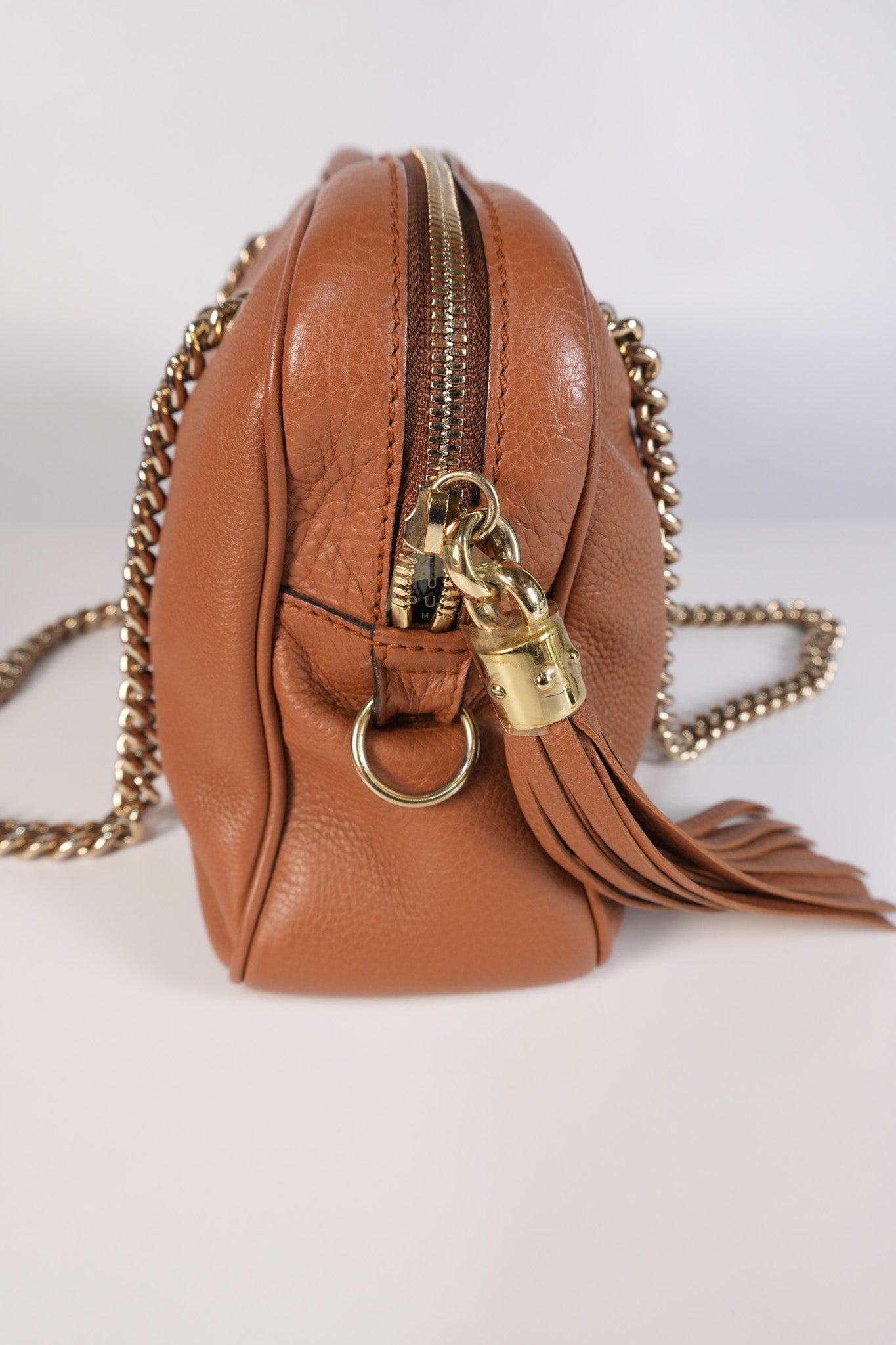 Soho Tassel Chain Bag Interlocking G in Brown | Purse Maison Luxury Bags Shop