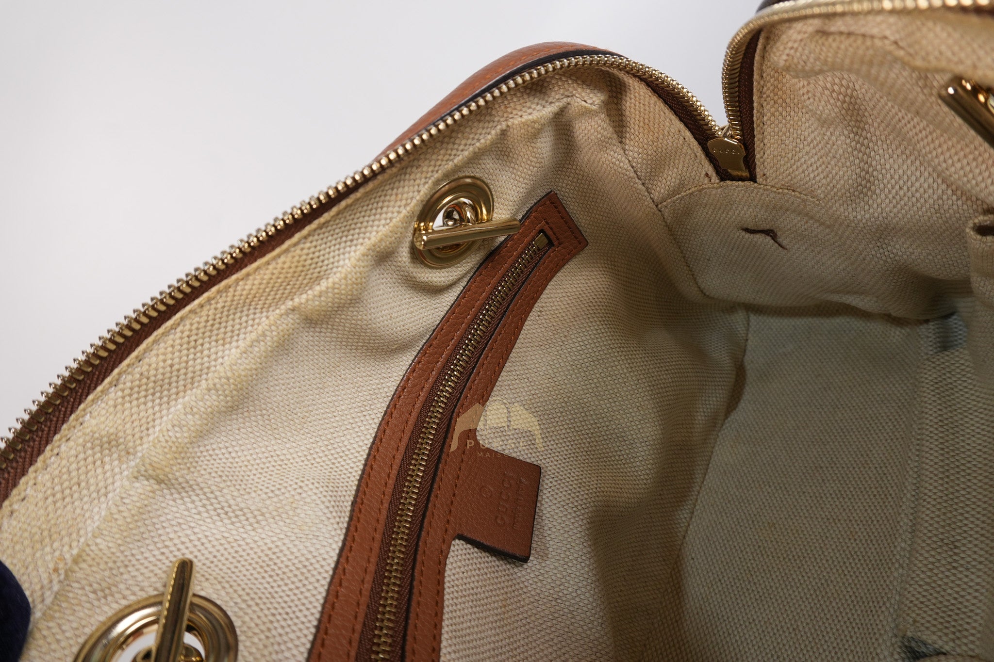 Soho Tassel Chain Bag Interlocking G in Brown | Purse Maison Luxury Bags Shop