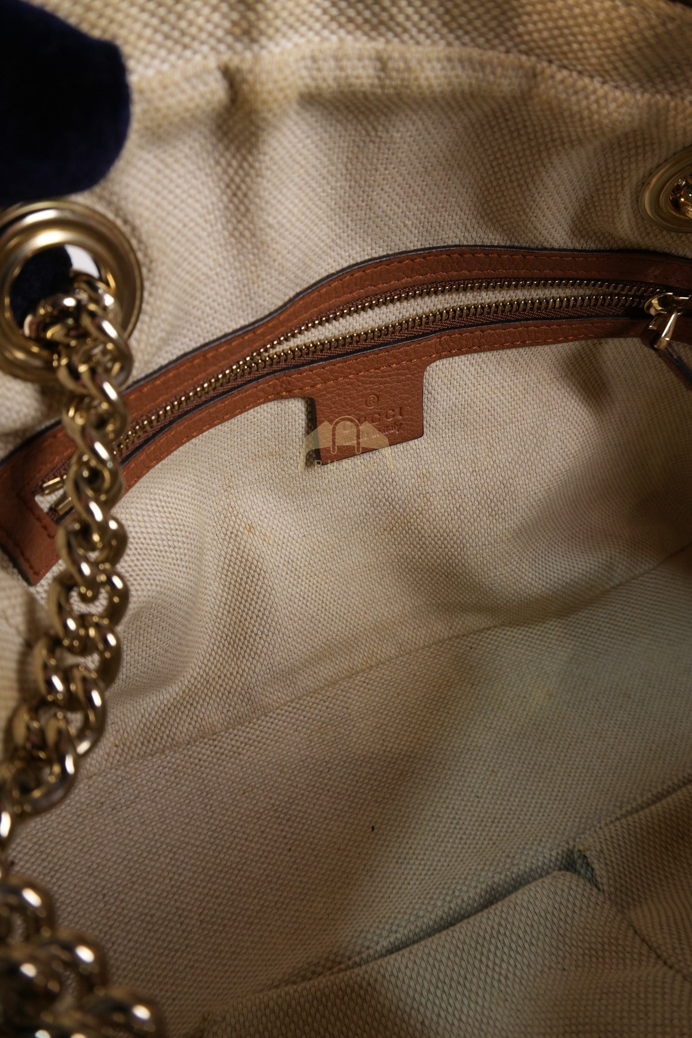 Soho Tassel Chain Bag Interlocking G in Brown | Purse Maison Luxury Bags Shop