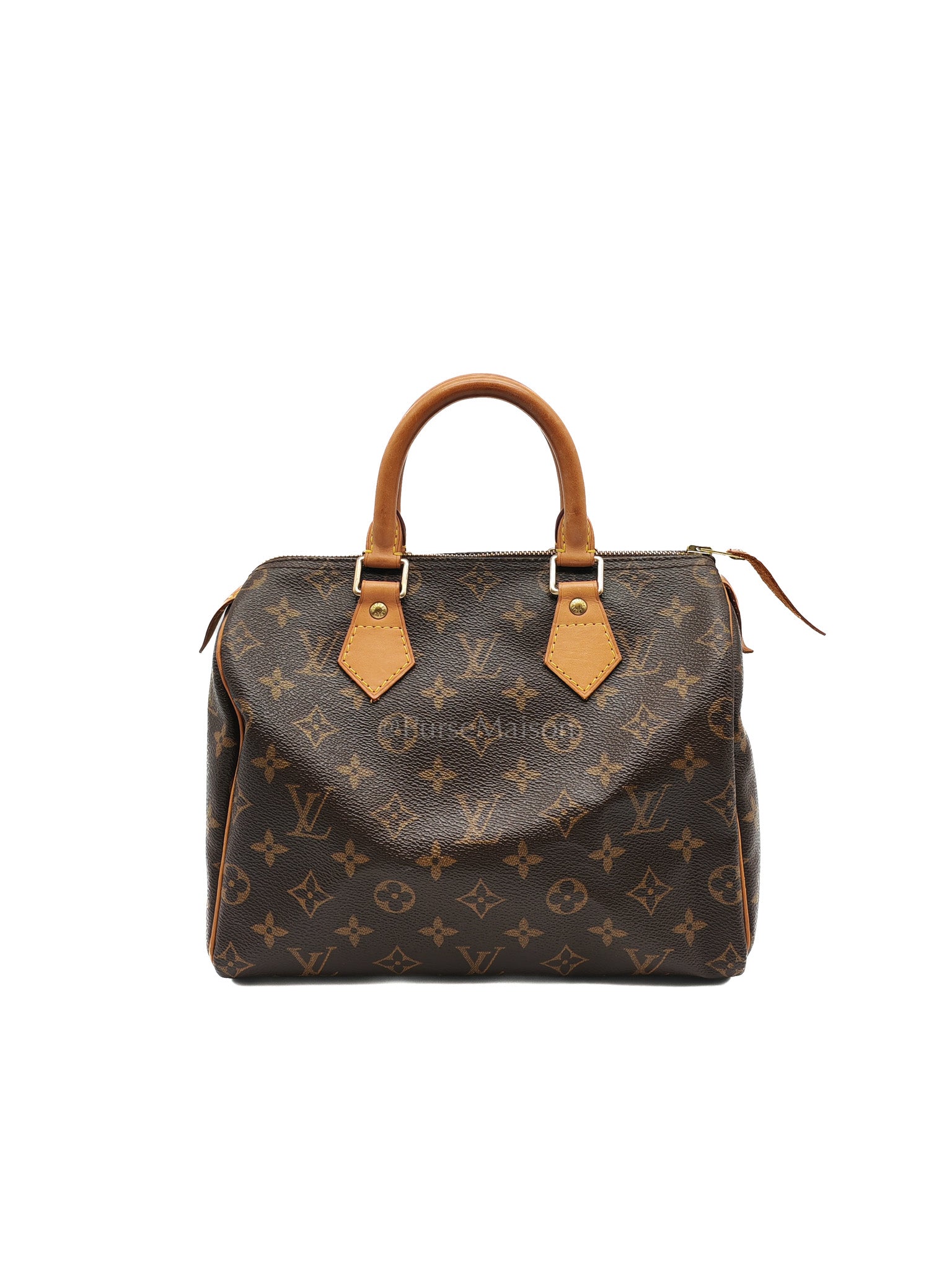 Speedy 25 Bag in Monogram Canvas & Aged Gold Hardware (Datecode: SP0052) | Purse Maison Luxury Bags Shop