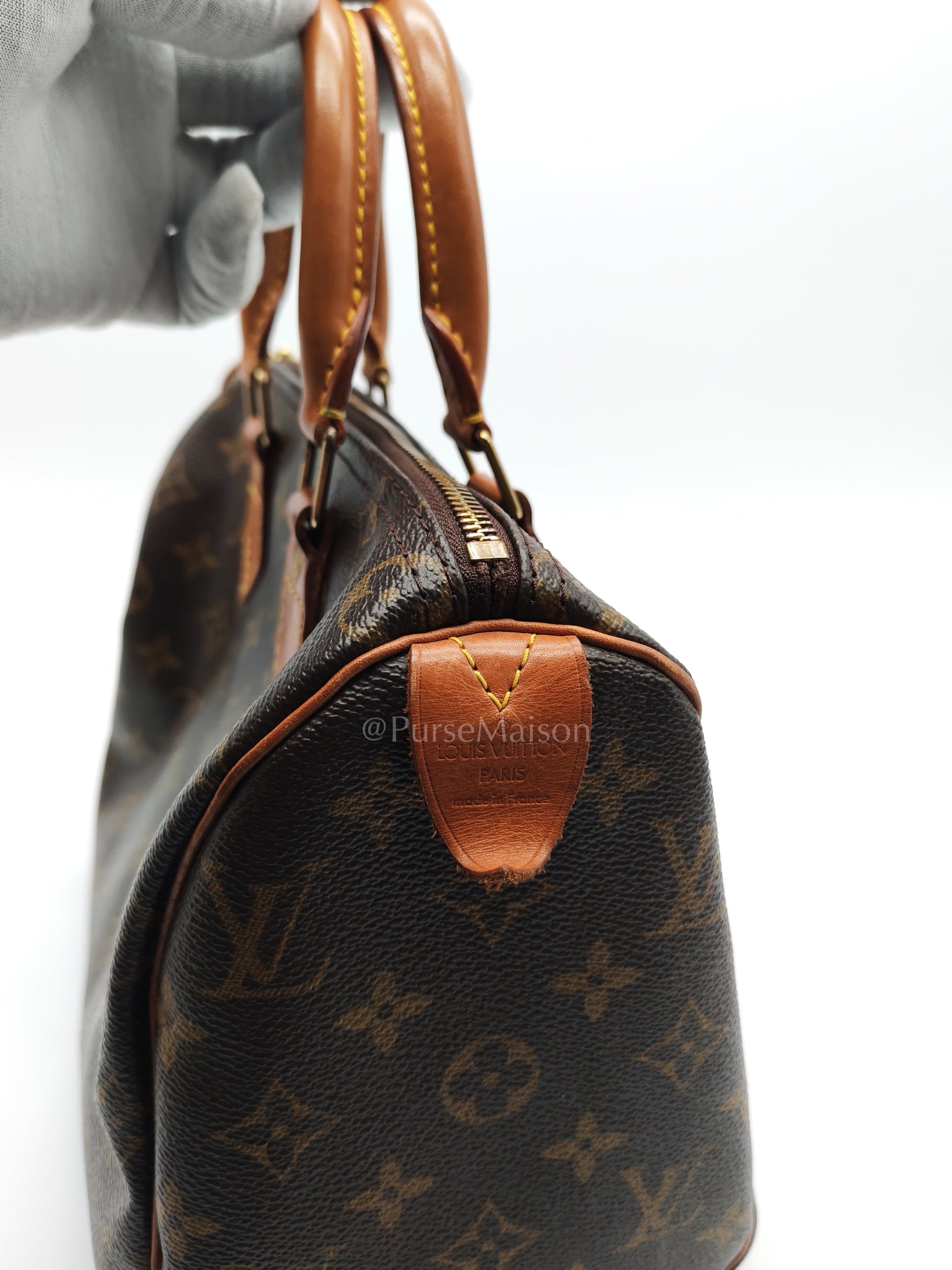 Speedy 25 Vintage in Monogram Canvas Handbag (Date Code: SP0926) | Purse Maison Luxury Bags Shop