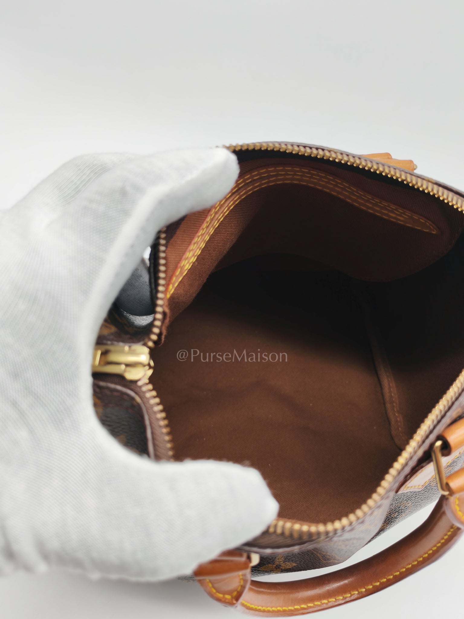Speedy 25 Vintage in Monogram Canvas Handbag (Date Code: SP0926) | Purse Maison Luxury Bags Shop