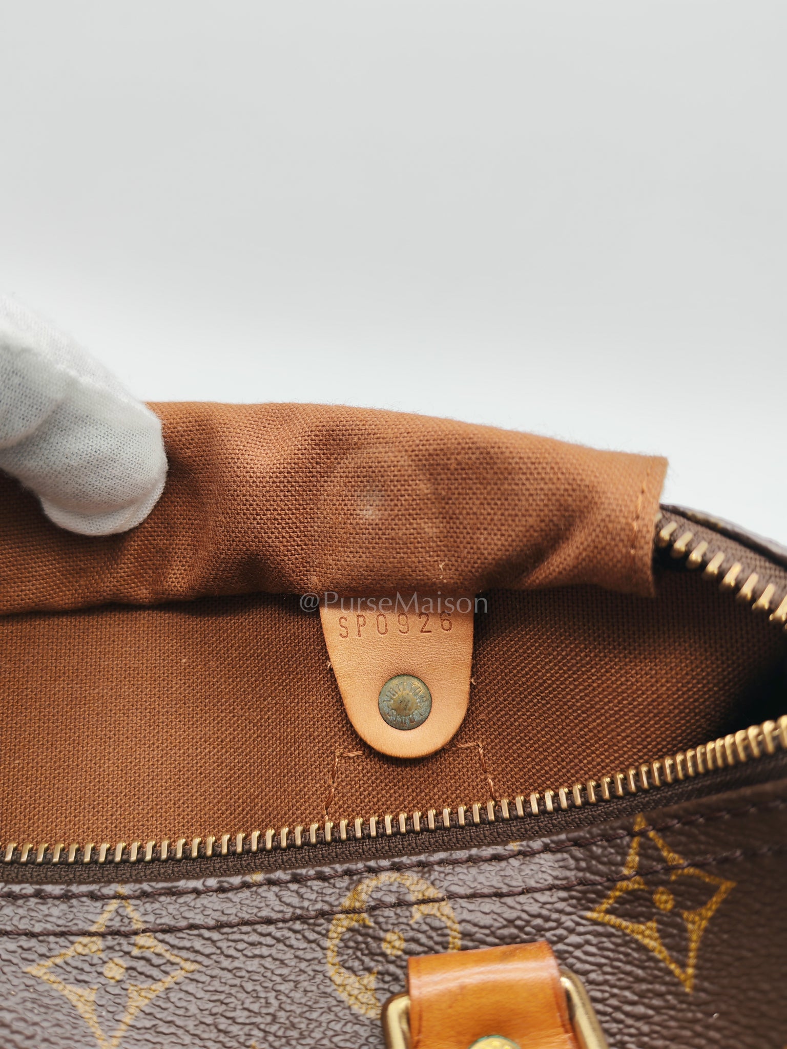 Speedy 25 Vintage in Monogram Canvas Handbag (Date Code: SP0926) | Purse Maison Luxury Bags Shop