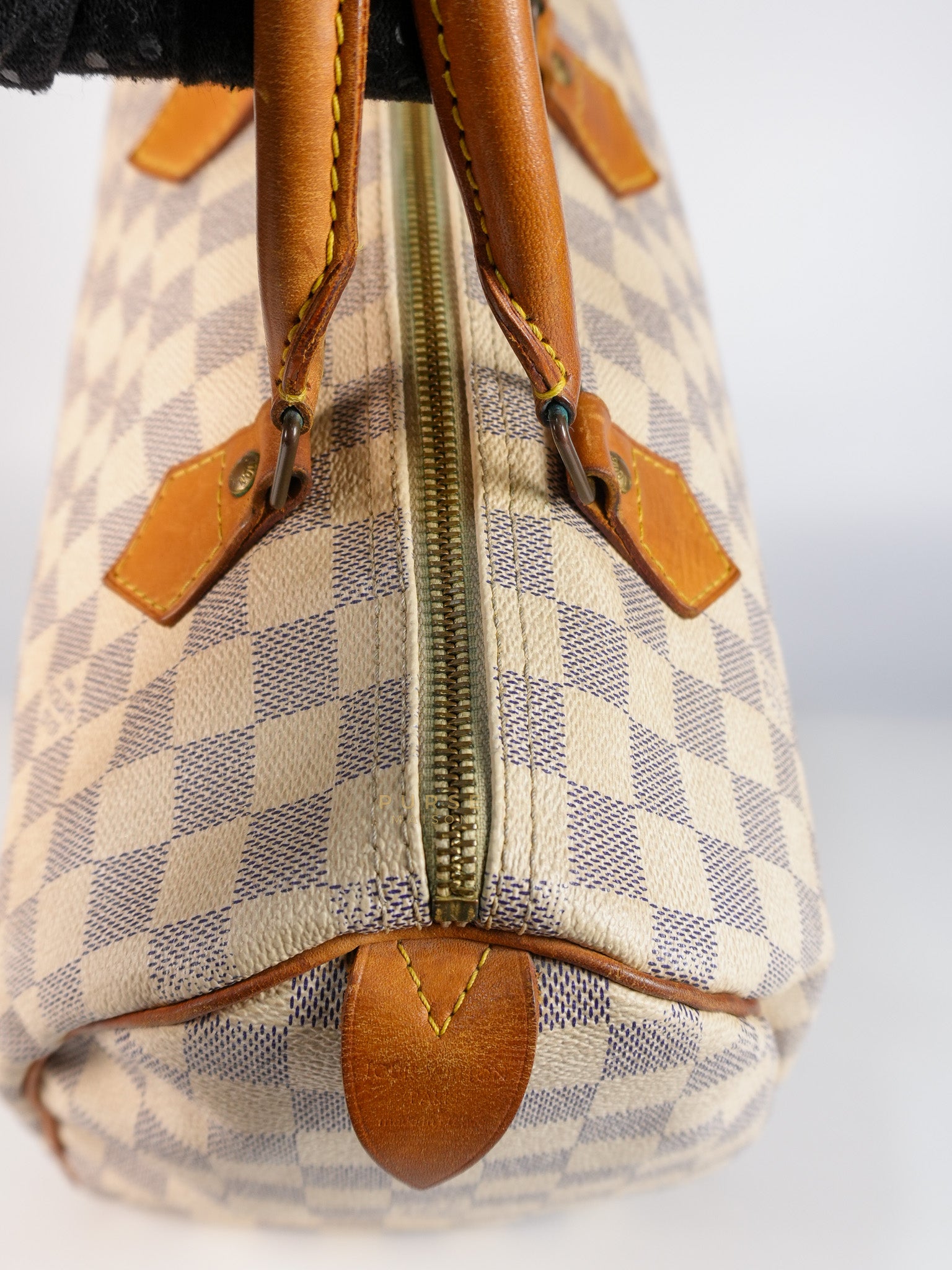 Speedy 30 in Damier Azur Canvas (Date Code: DU0038) | Purse Maison Luxury Bags Shop