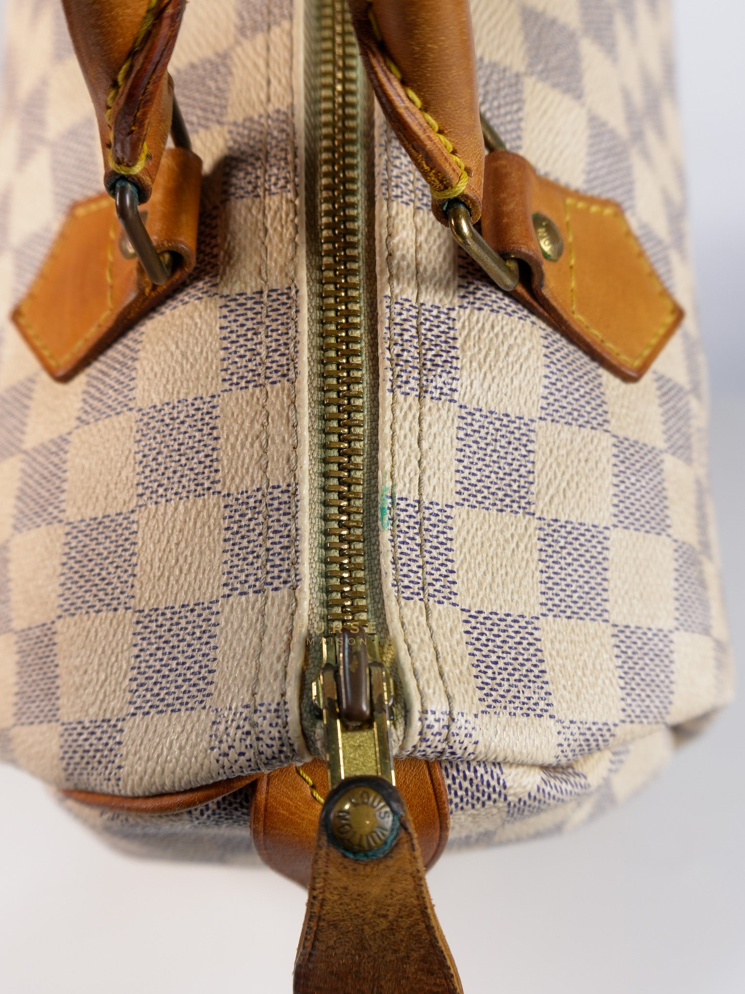 Speedy 30 in Damier Azur Canvas (Date Code: DU0038) | Purse Maison Luxury Bags Shop