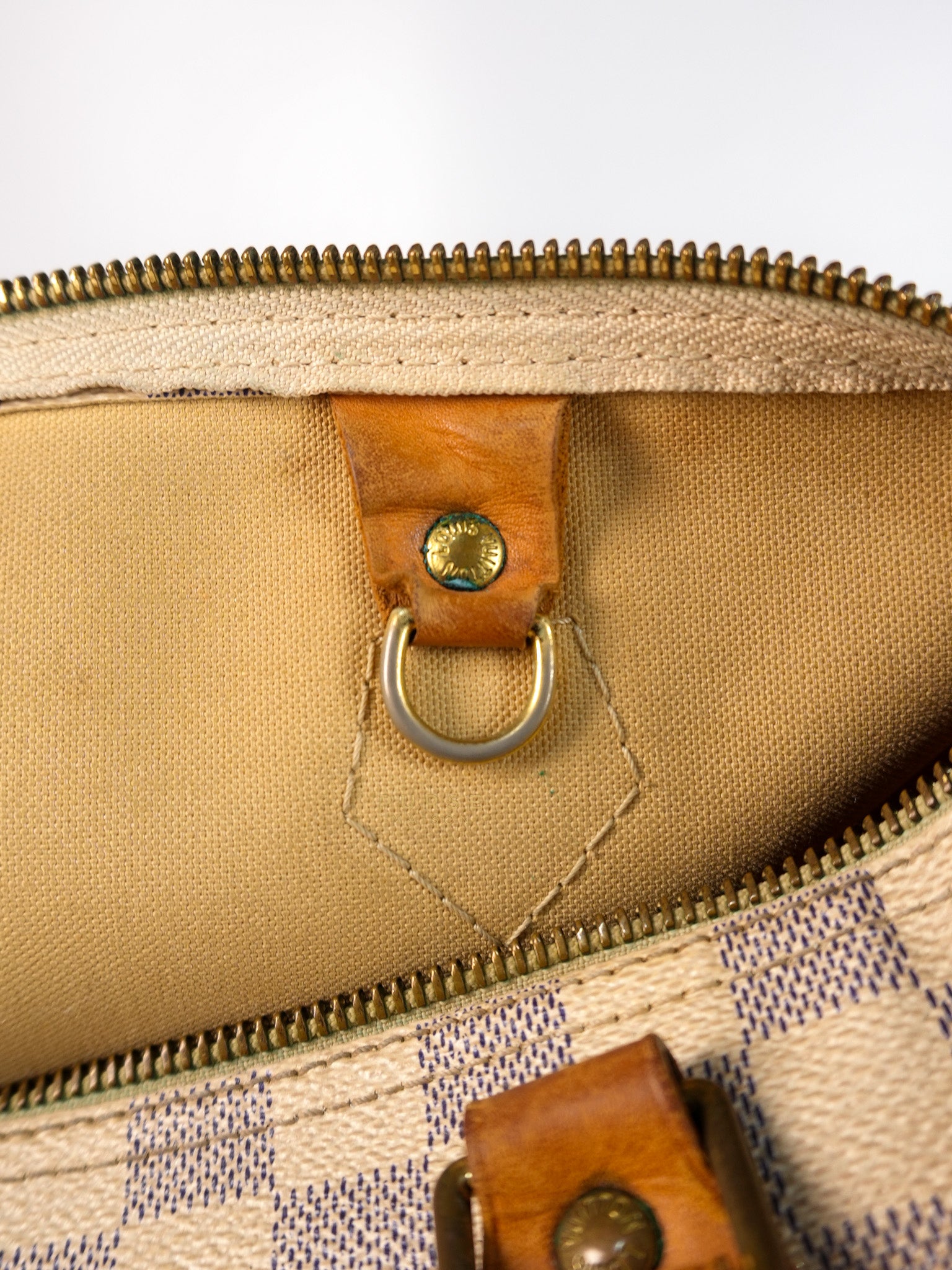 Speedy 30 in Damier Azur Canvas (Date Code: DU0038) | Purse Maison Luxury Bags Shop